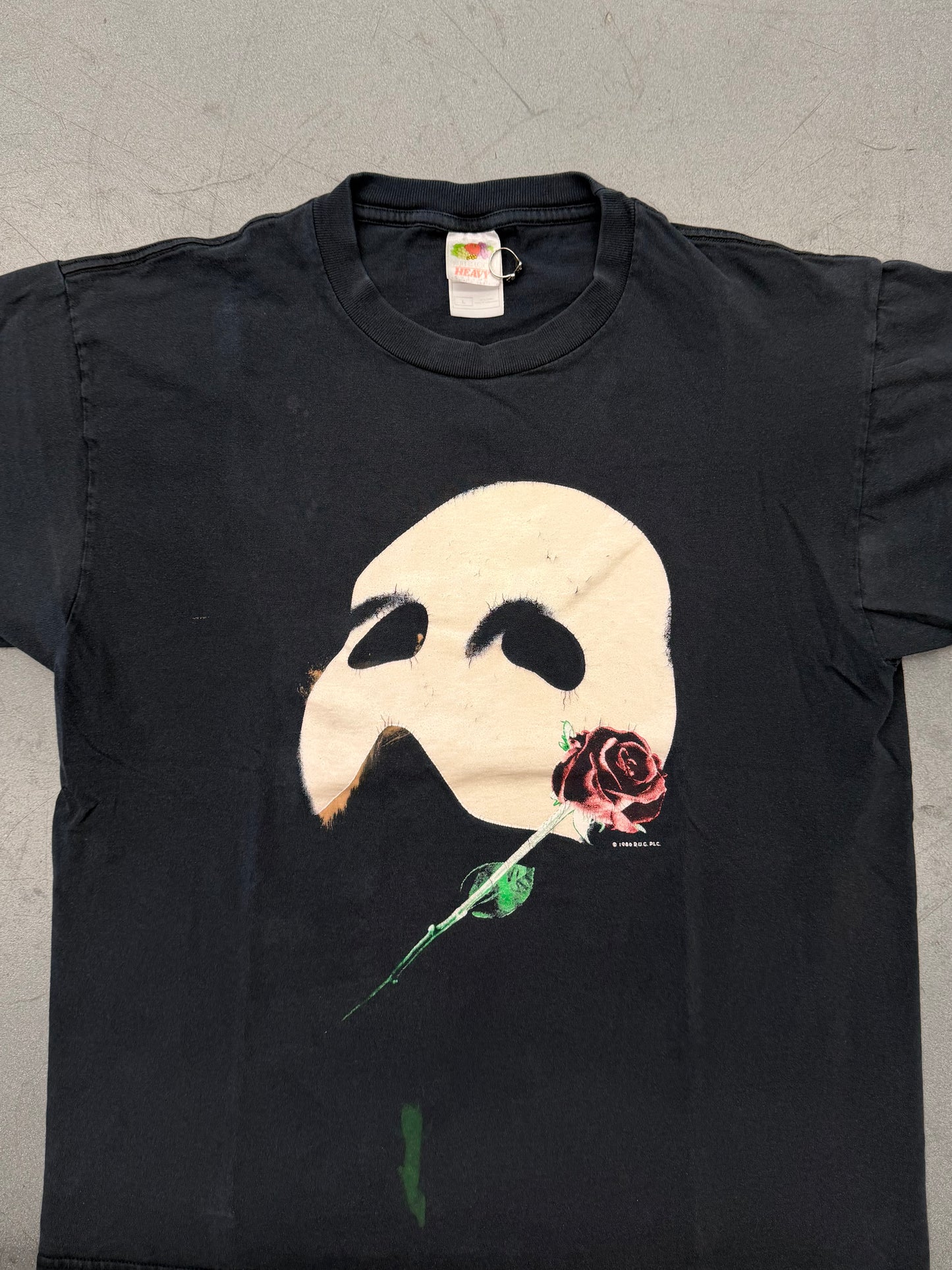 00'S PHANTOM OF THE OPERA MASK GLOW IN THE DARK TEE (FOTL HEAVY TAG)