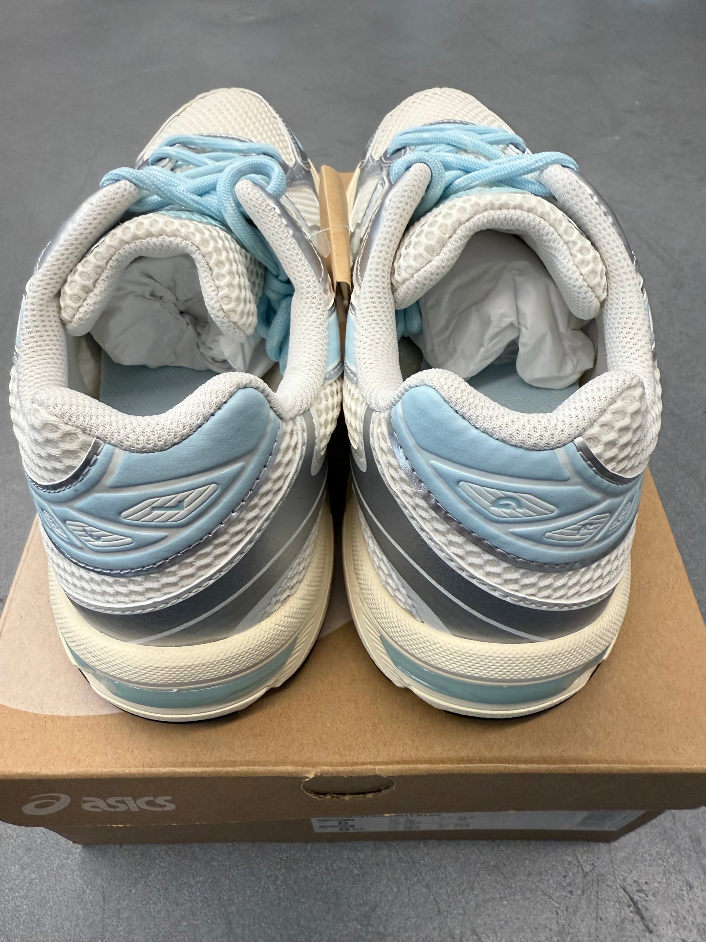 2023 SIZE 8 ASICS GEL-1130 KITH CREAM STARLIGHT BLUE (NWT)