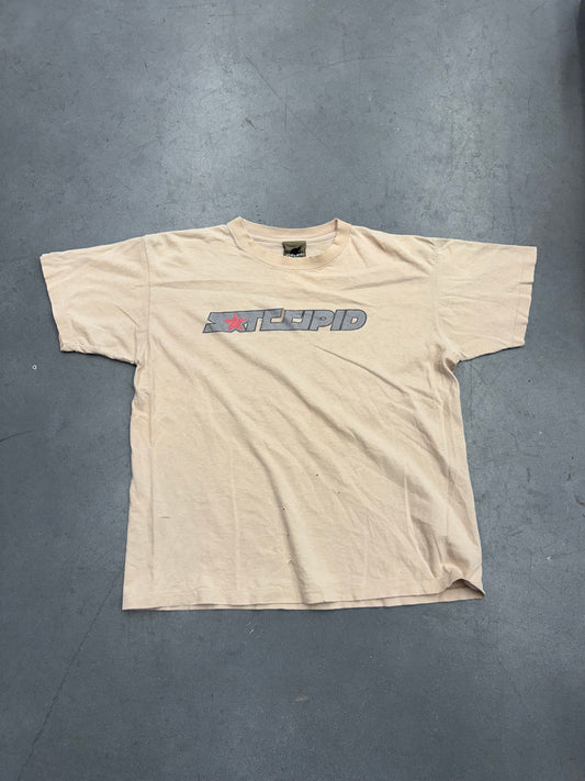 90S STOOPID STARTER PARODY DISTRESSED TEE (100% STOOPID TAG)