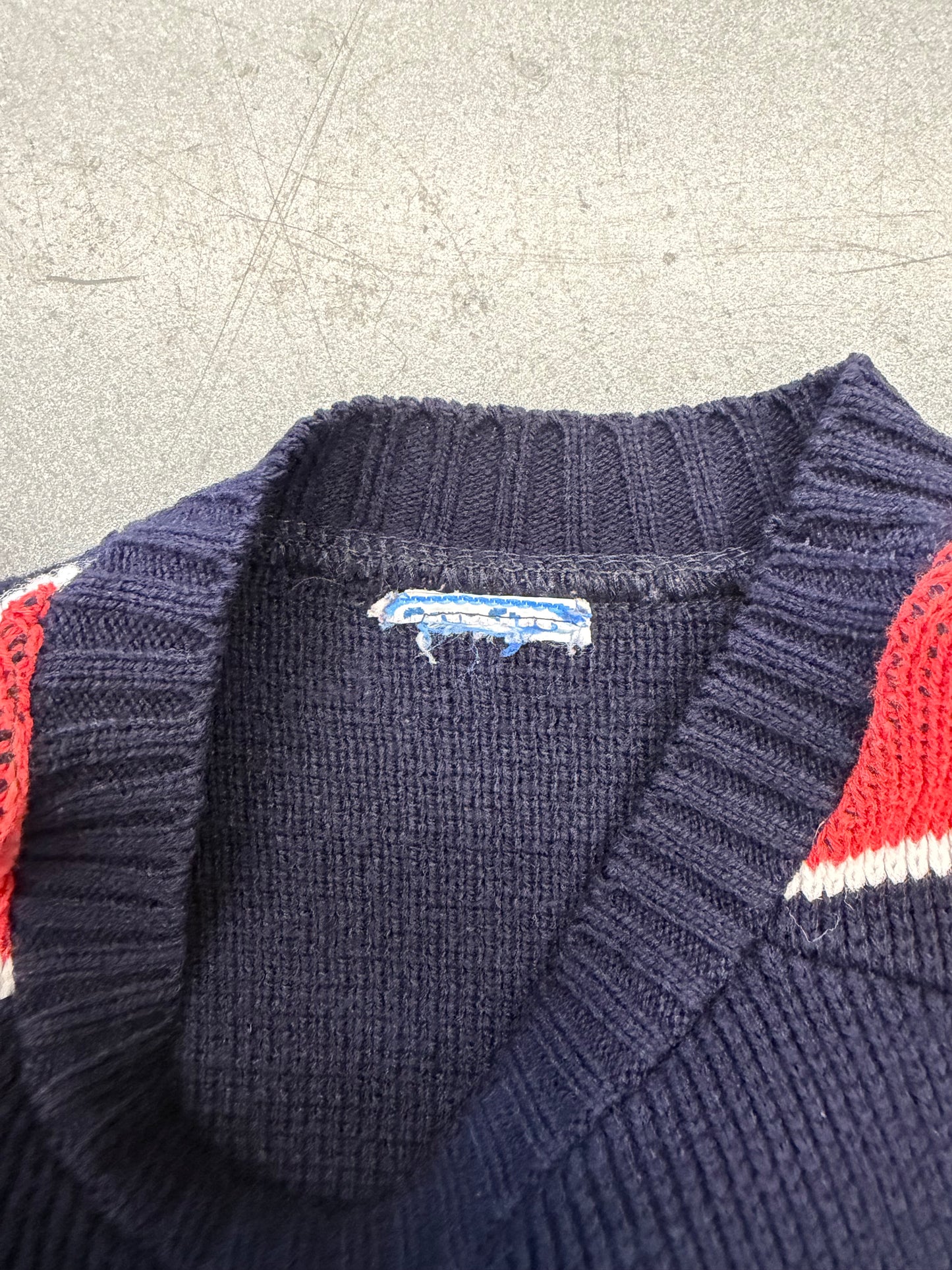 90S PORN STAR BAGGY KNIT SWEATER