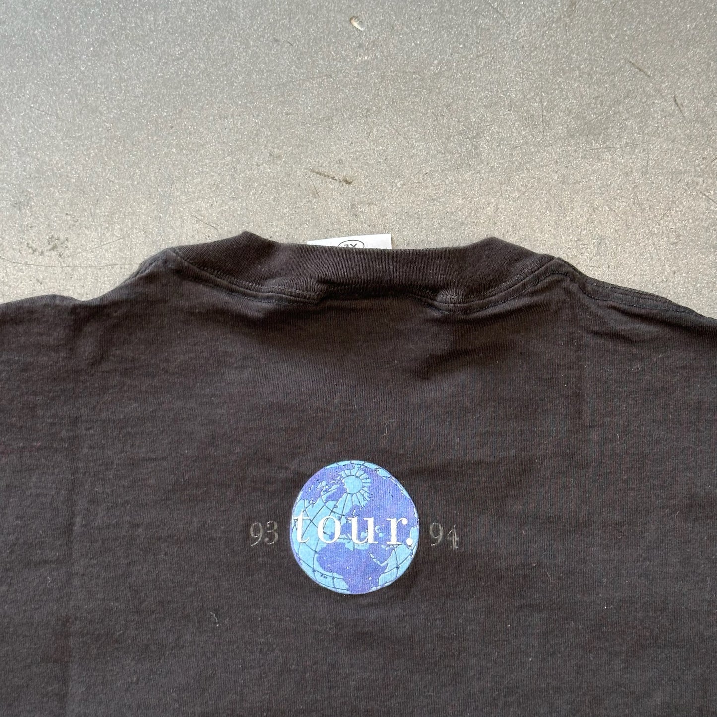 1993-94 JANET JACKSON WORLD TOUR TEE (NICE MAN TAG)