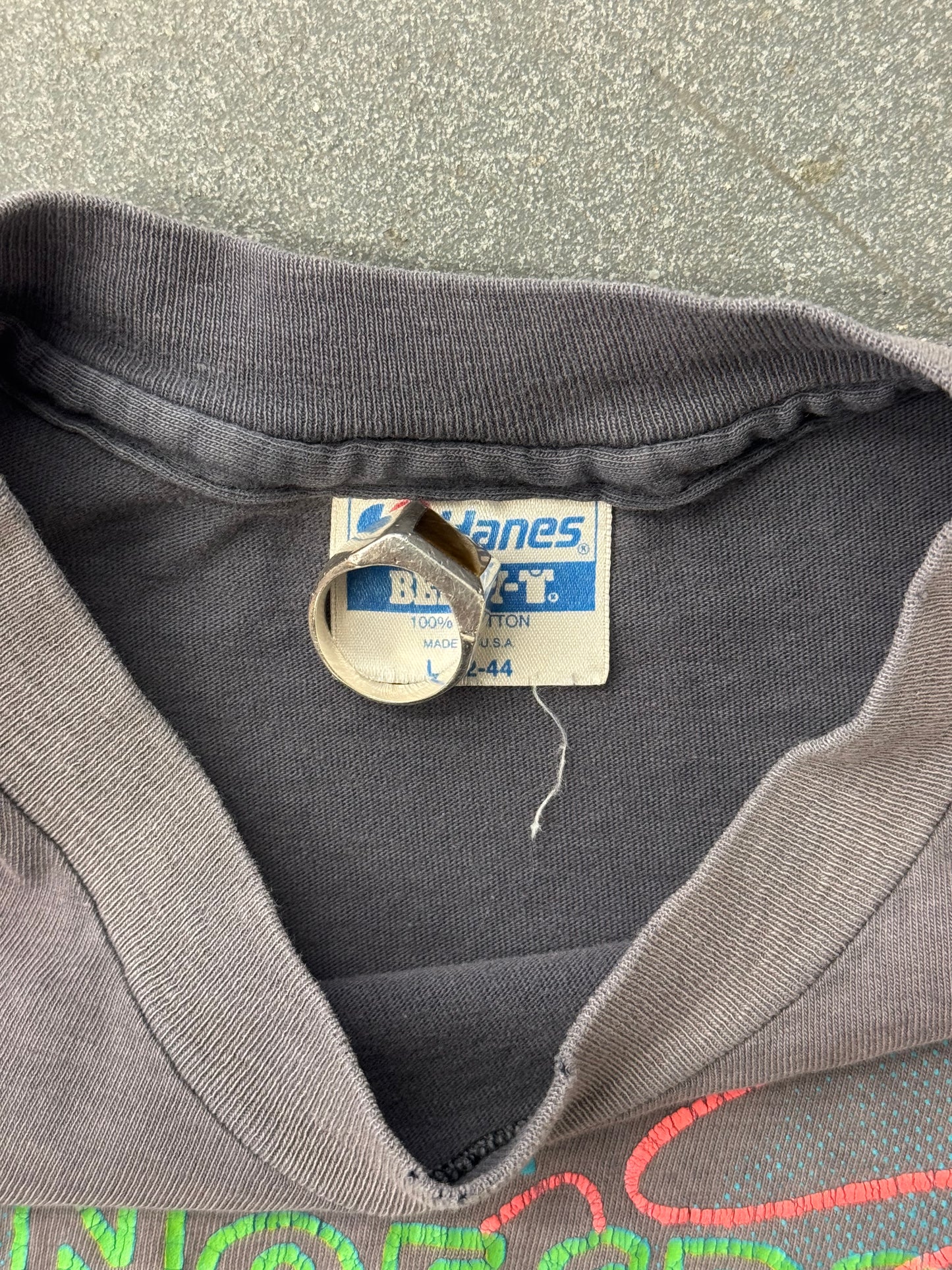 90S CANOE SPORT ANN ARBOR TEE (HANES TAG)