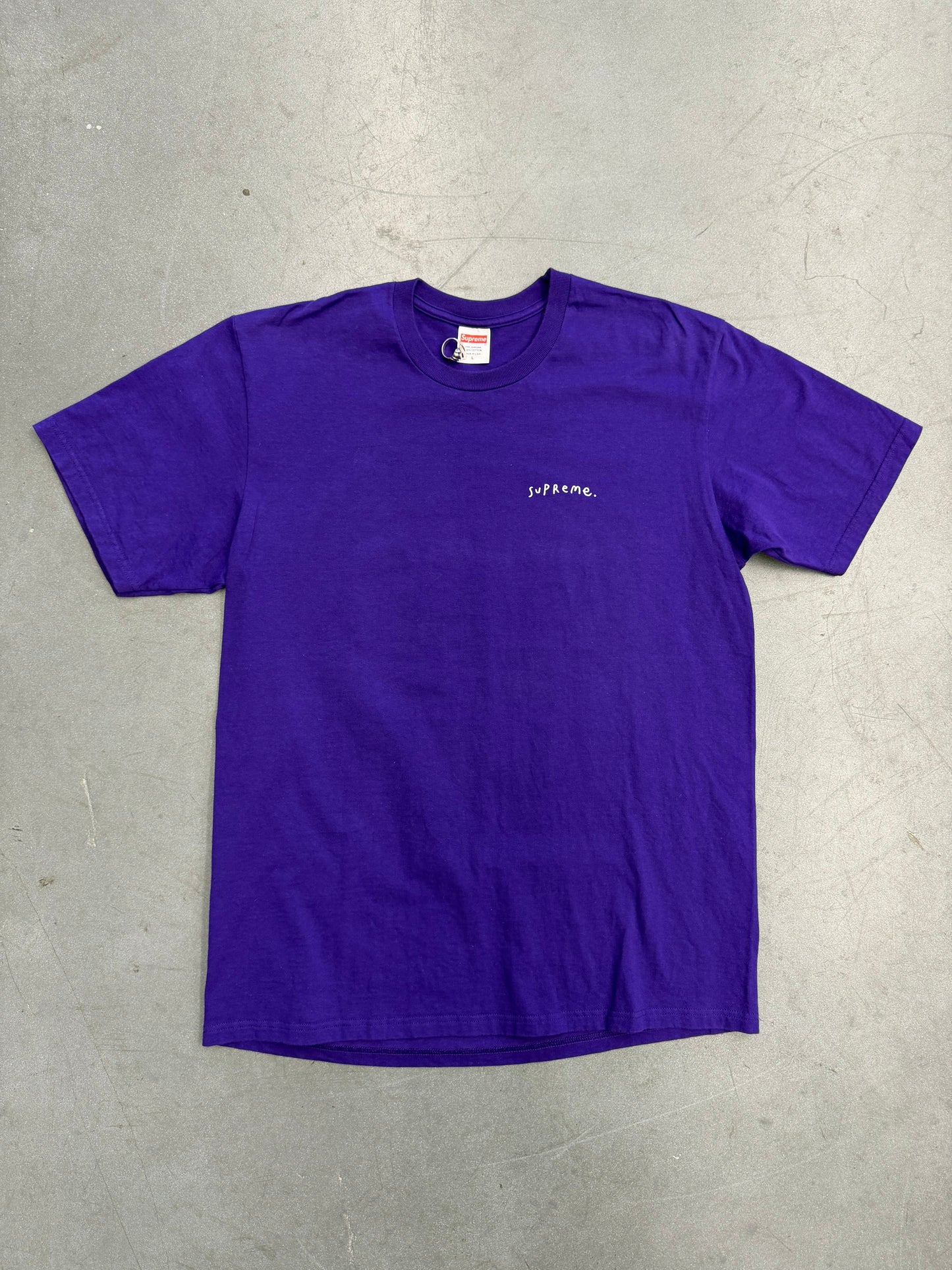FW23 SUPREME YIN YANG TEE - PURPLE