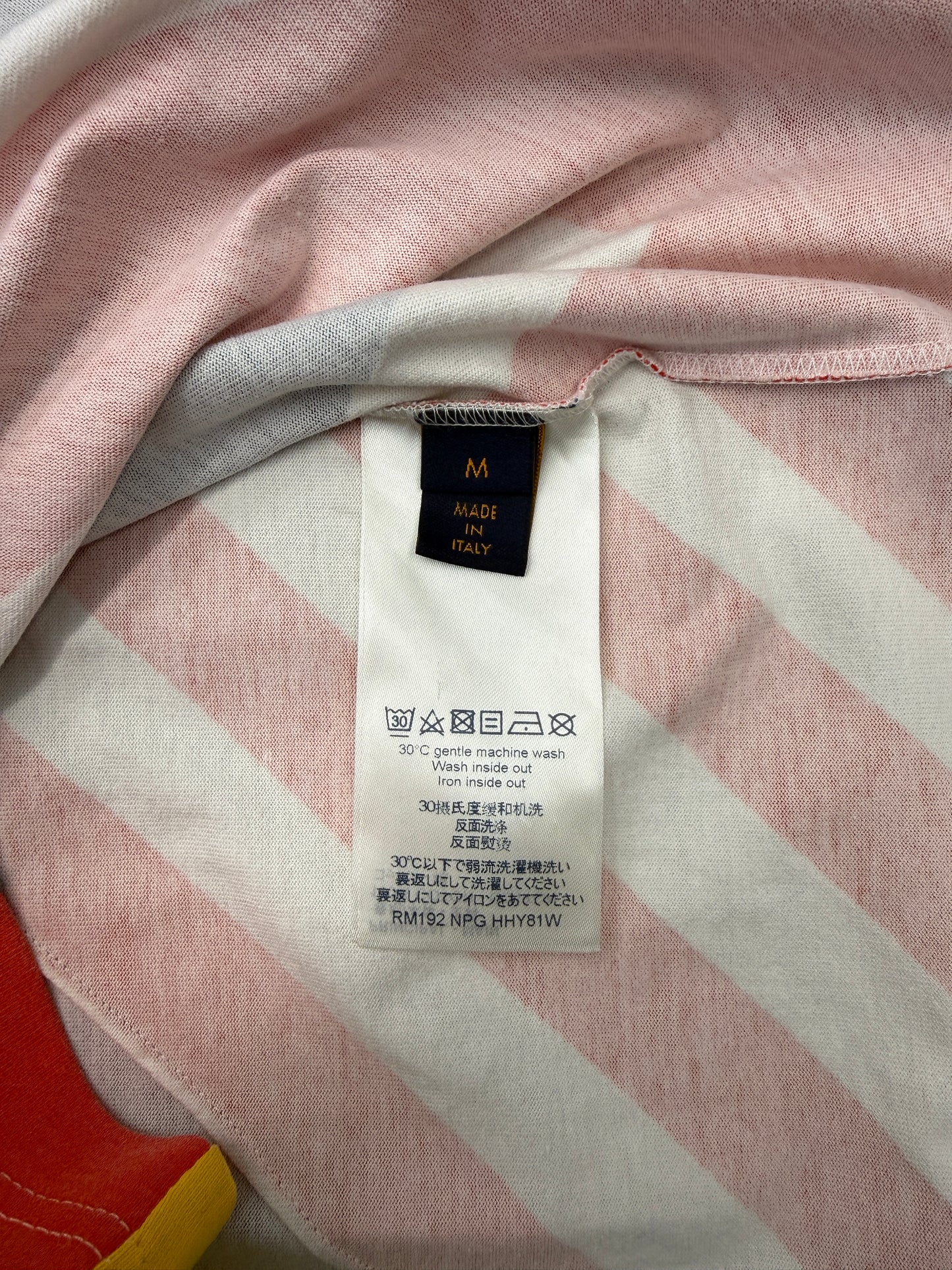 2019 LOUIS VUITTON VIRGIL ABLOH FLAGS TEE