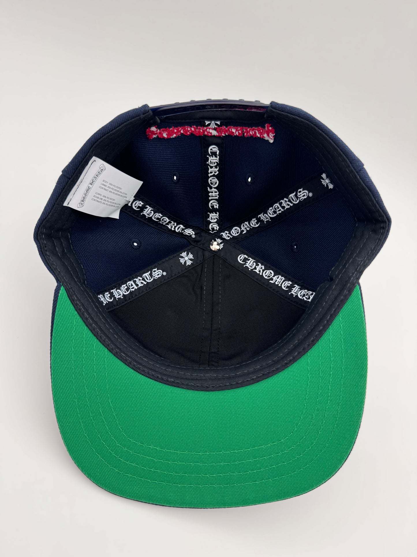 CHROME HEARTS 6 PANEL ON FIELD BASEBALL CAP