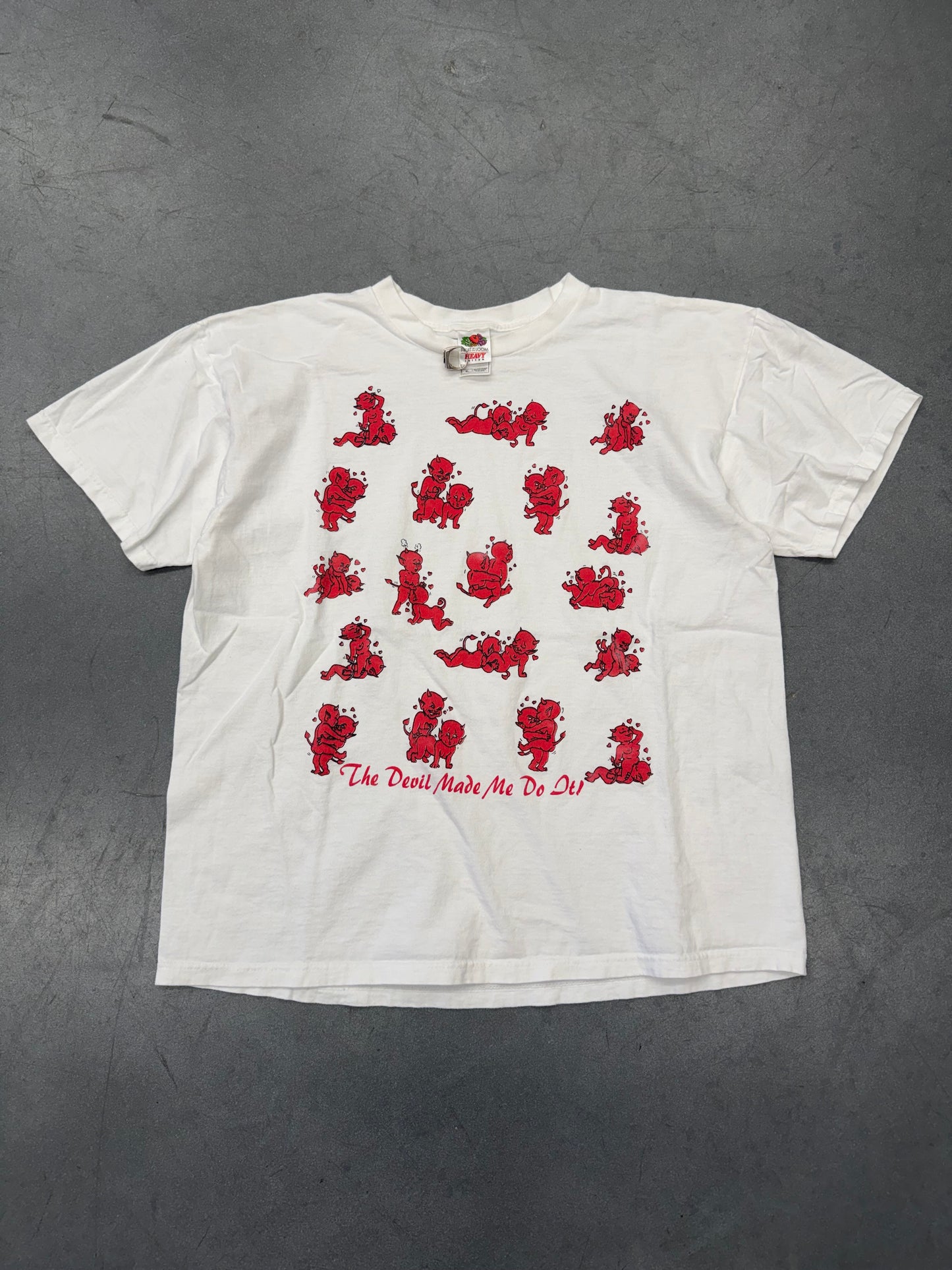 90'S DEVIL BABY SEX POSITIONS TEE (FOTL TAG)