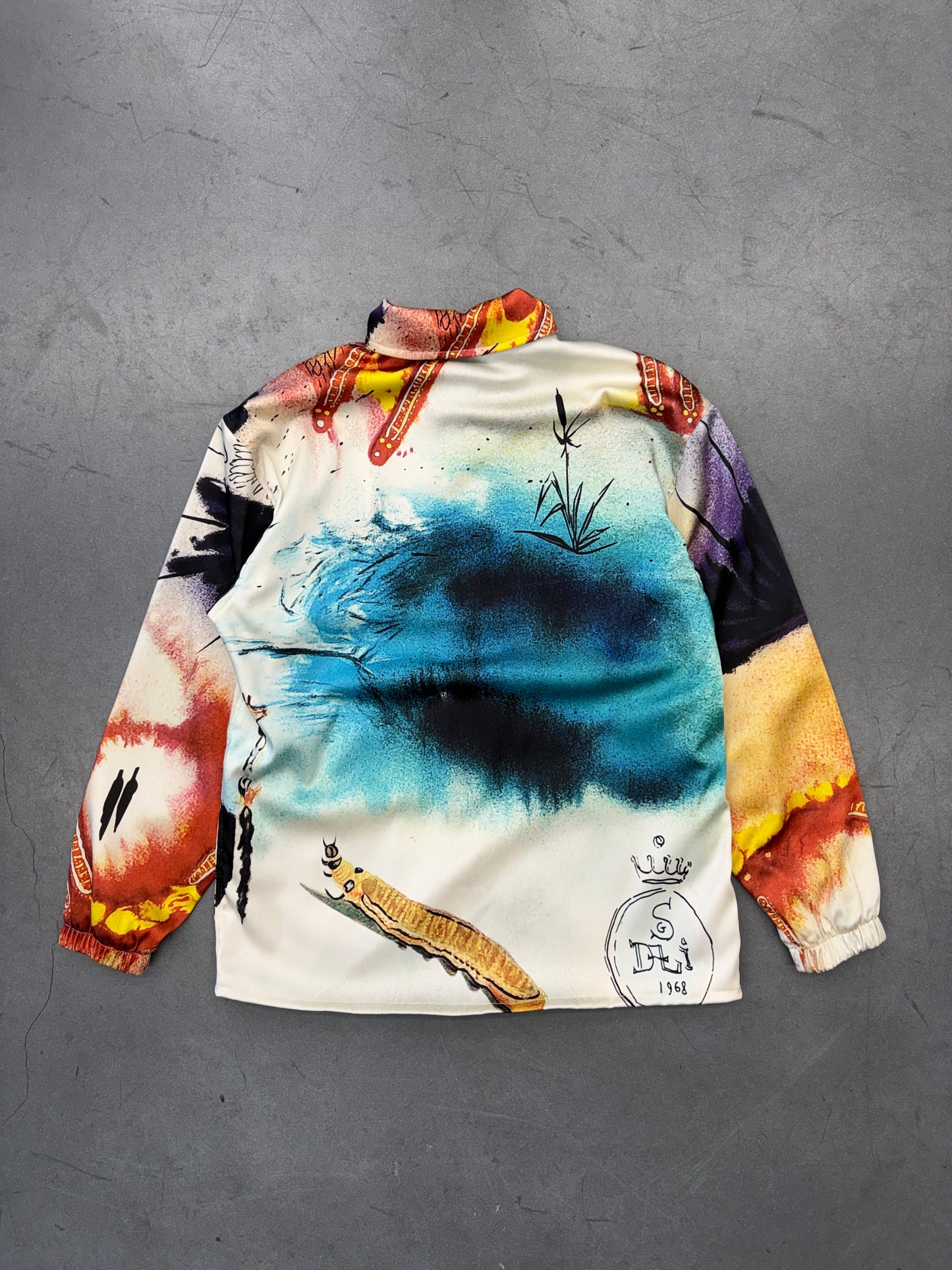 2022 CONCEPTS SALVADOR DALI ALL OVER PRINT COACHES JACKET
