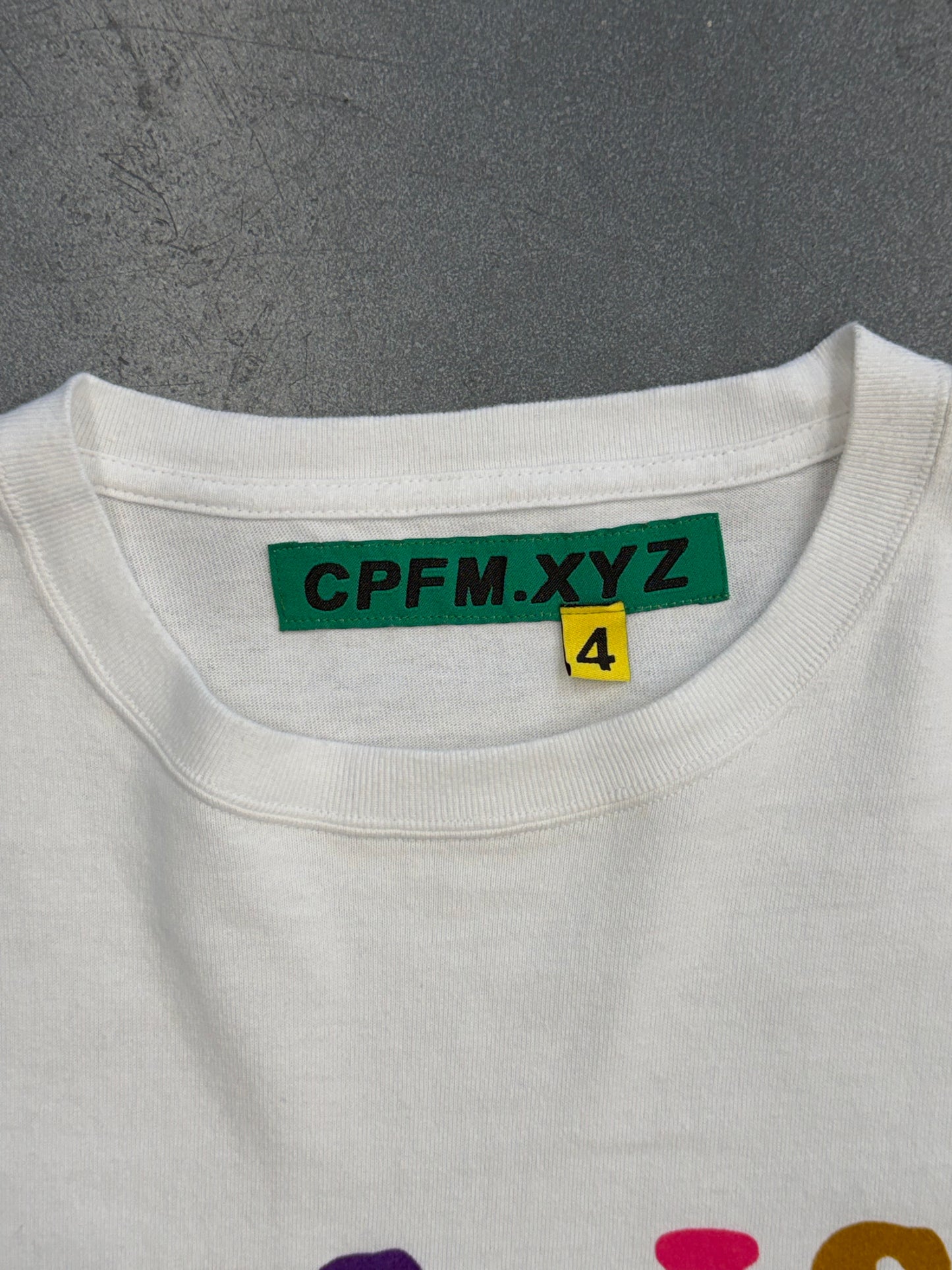 CACTUS PLANT FLEA MARKET "CPFM.XYZ" "THIS IS A T SHIRT" LS TEE