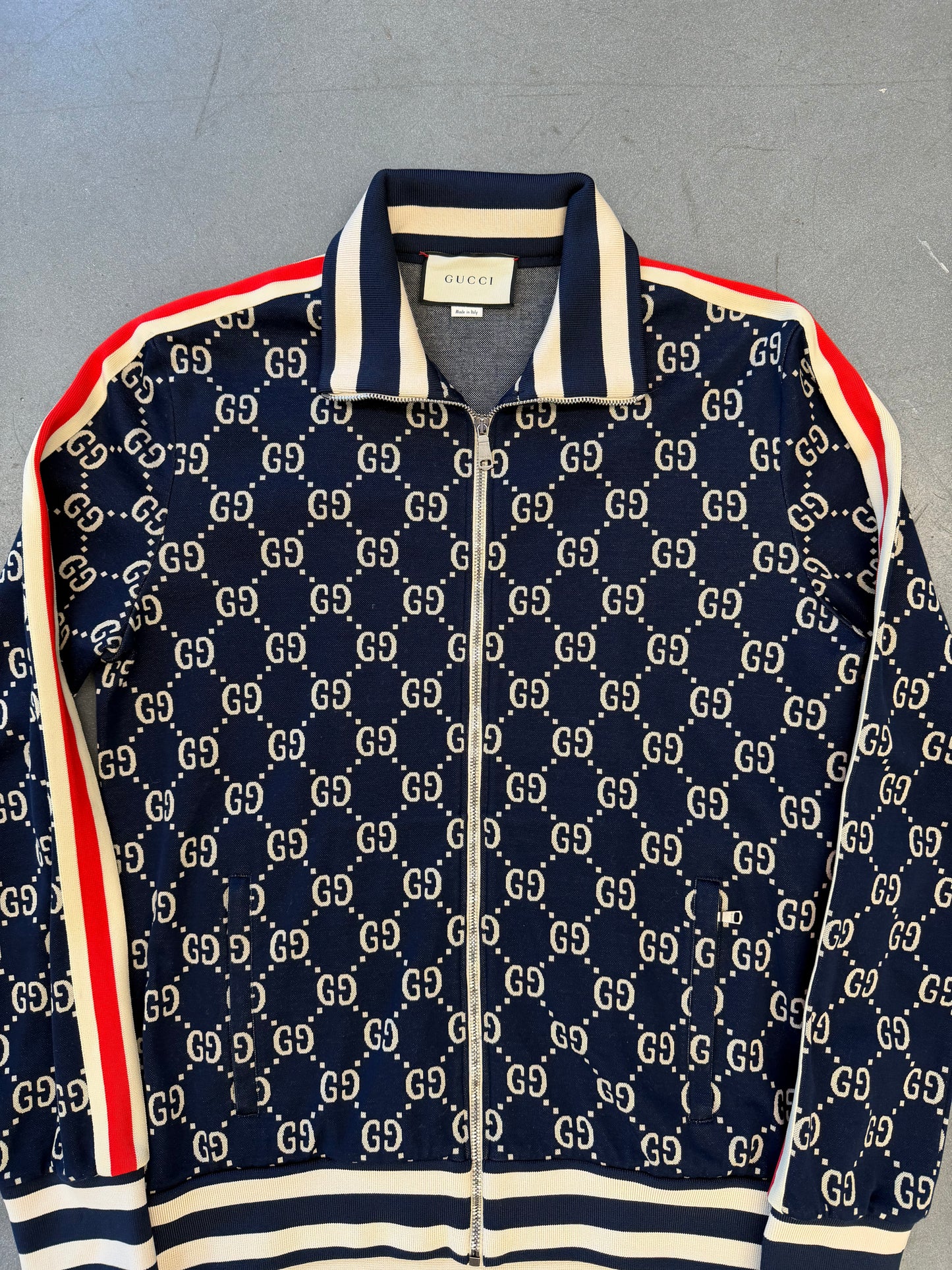 GUCCI MONOGRAM ZIP-UP TRAINING TRACK SUIT
