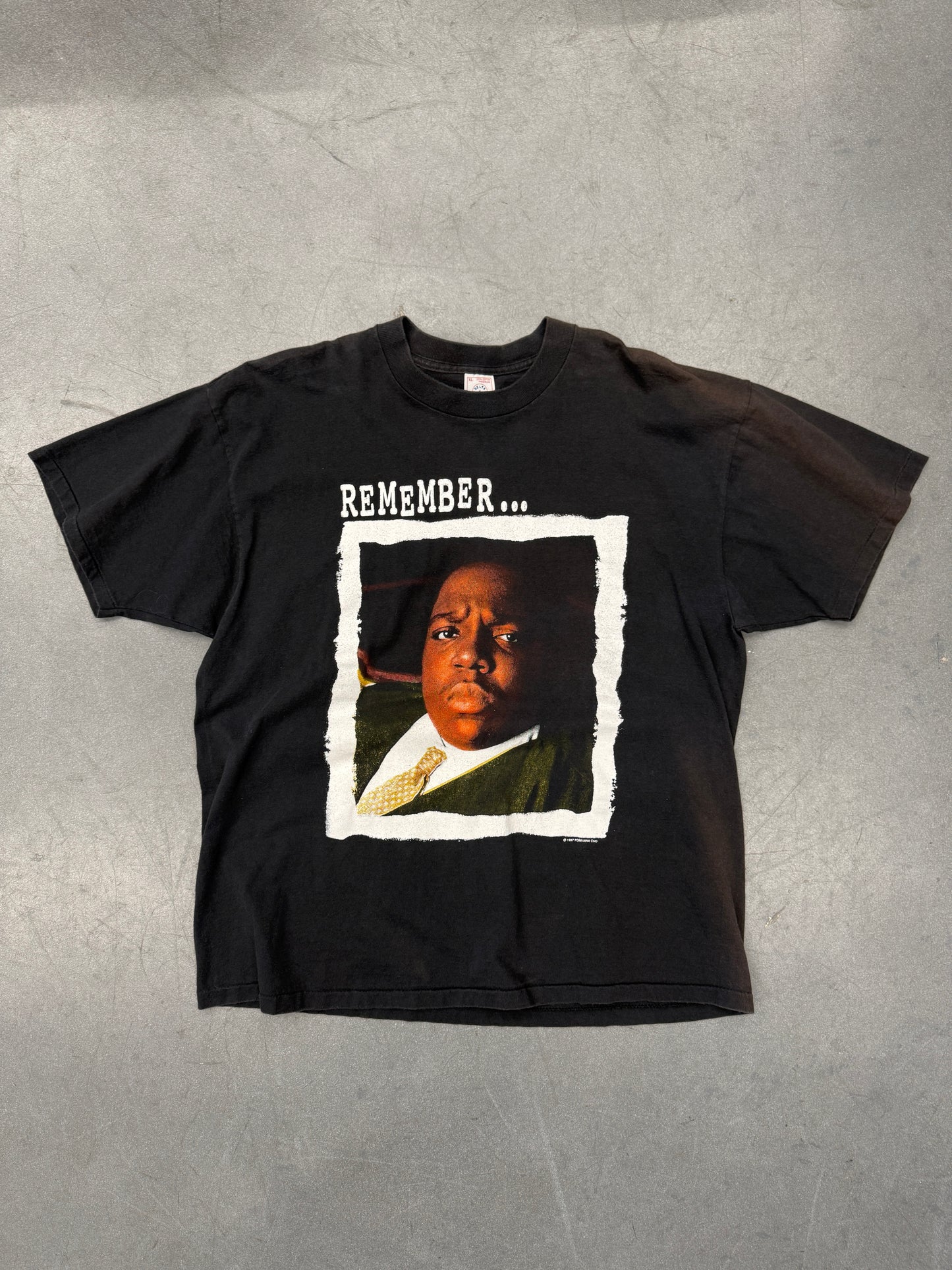 1997 THE NOTORIOUS B.I.G "REMEMBER..." TEE (DELTA TAG)
