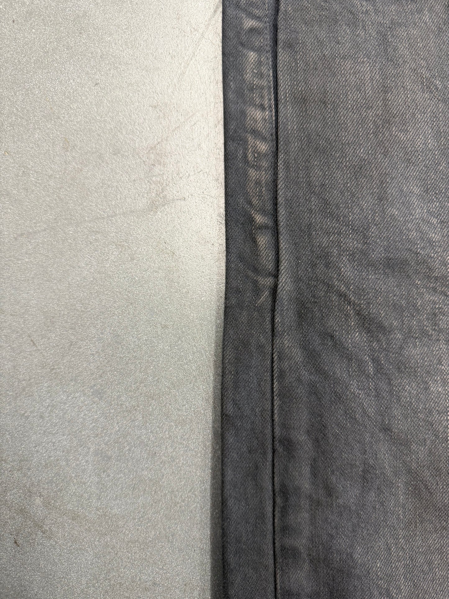 BALENCIAGA FIFTY-FIFTY JEANS BLACK/MEDIUM WASH - NWT