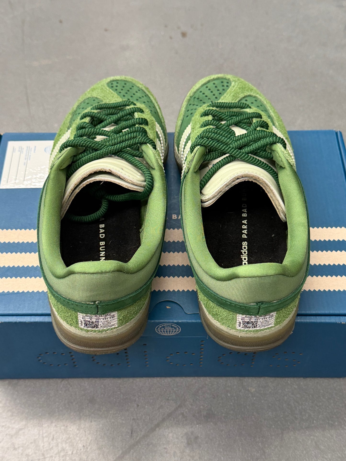 2025 ADIDAS GAZELLE INDOOR BAD BUNNY EL YUNQUE (W/BOX)