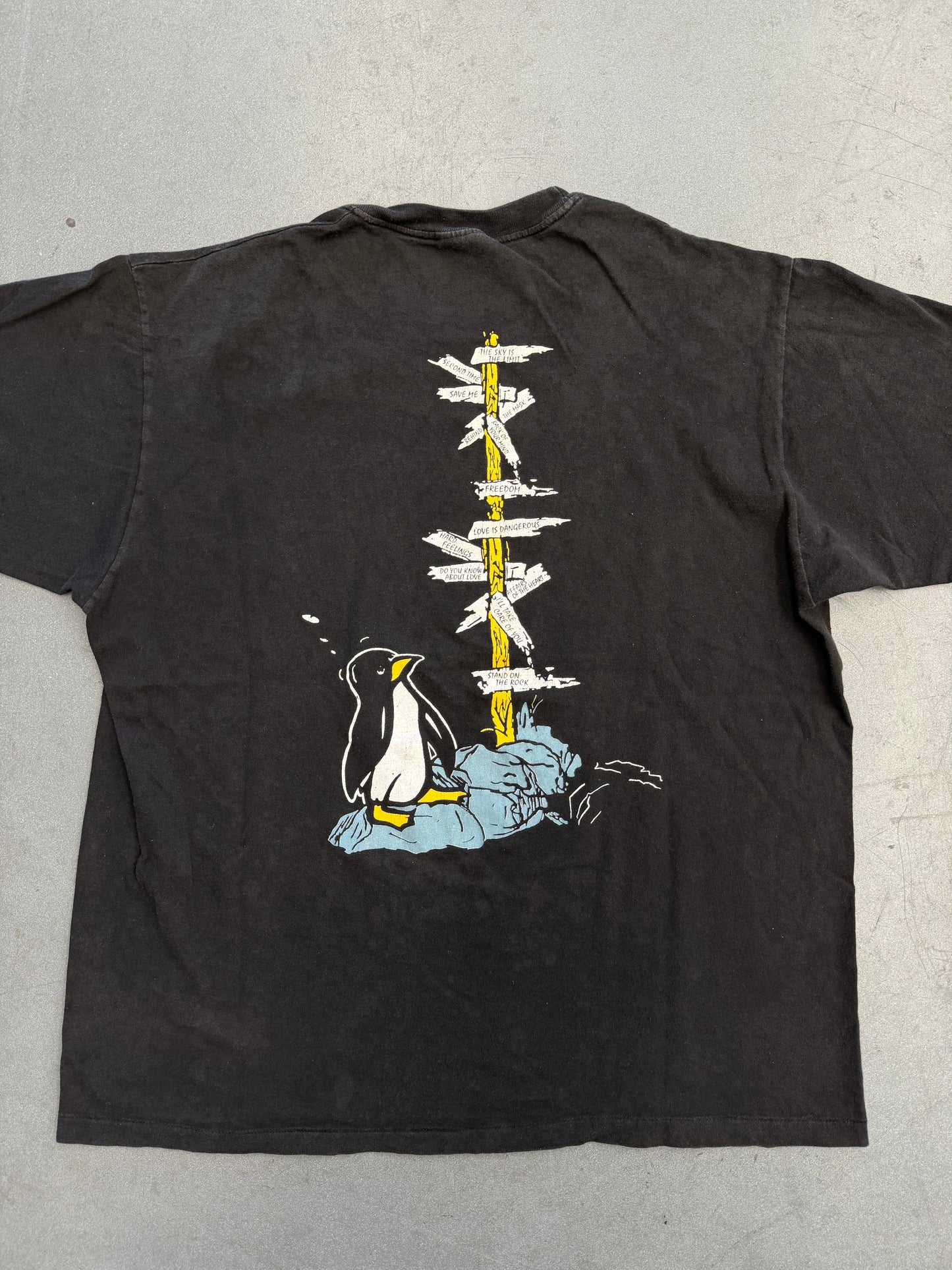 1990 FLEETWOOD MAC BEHIND THE MASK TEE (HANES TAG)