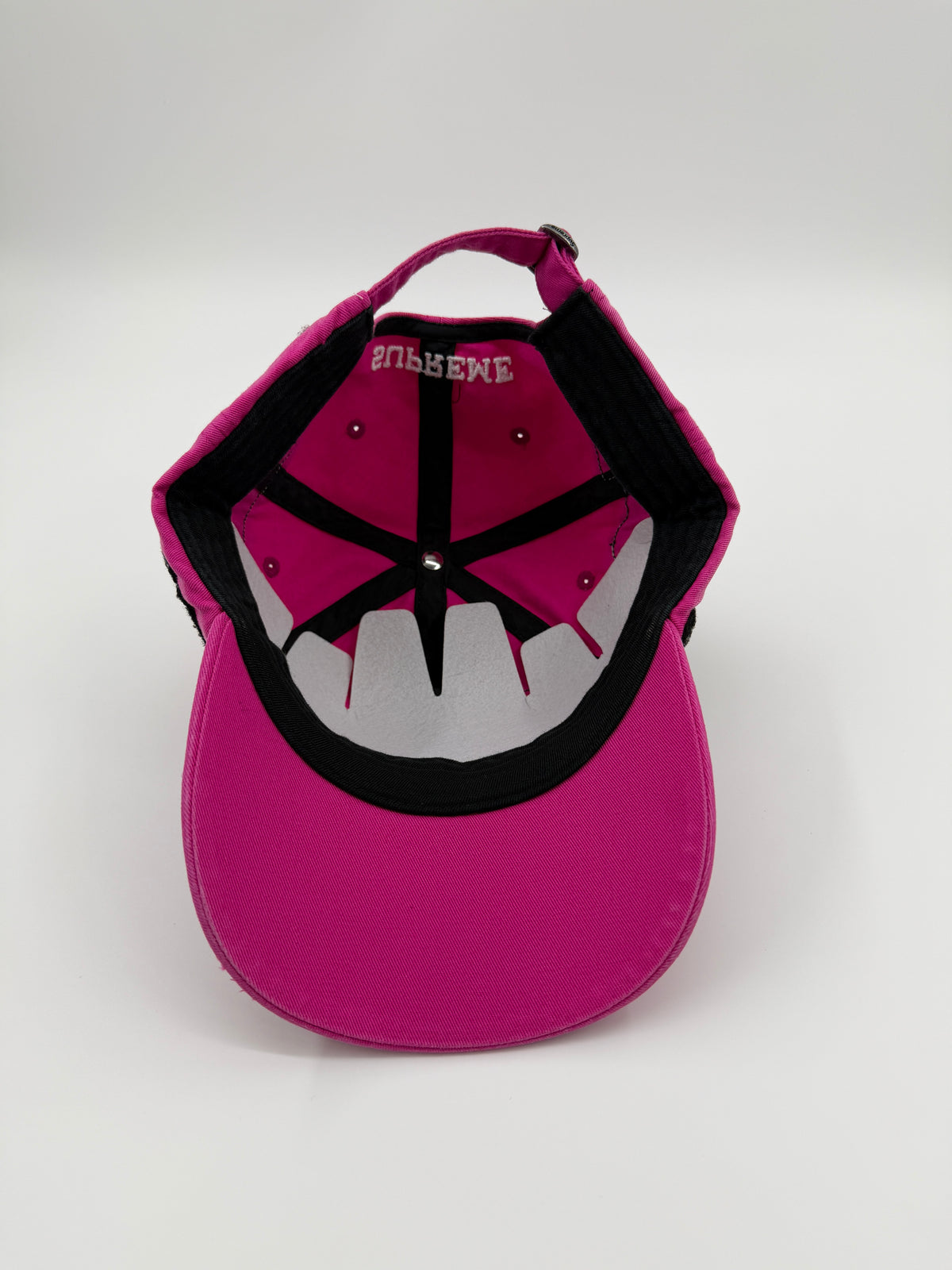 SS26 SUPREME CITY PATCHES 6-PANEL HAT - PINK
