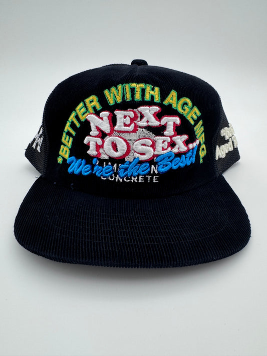 BETTER WITH AGE NEXT TO SEX HAT