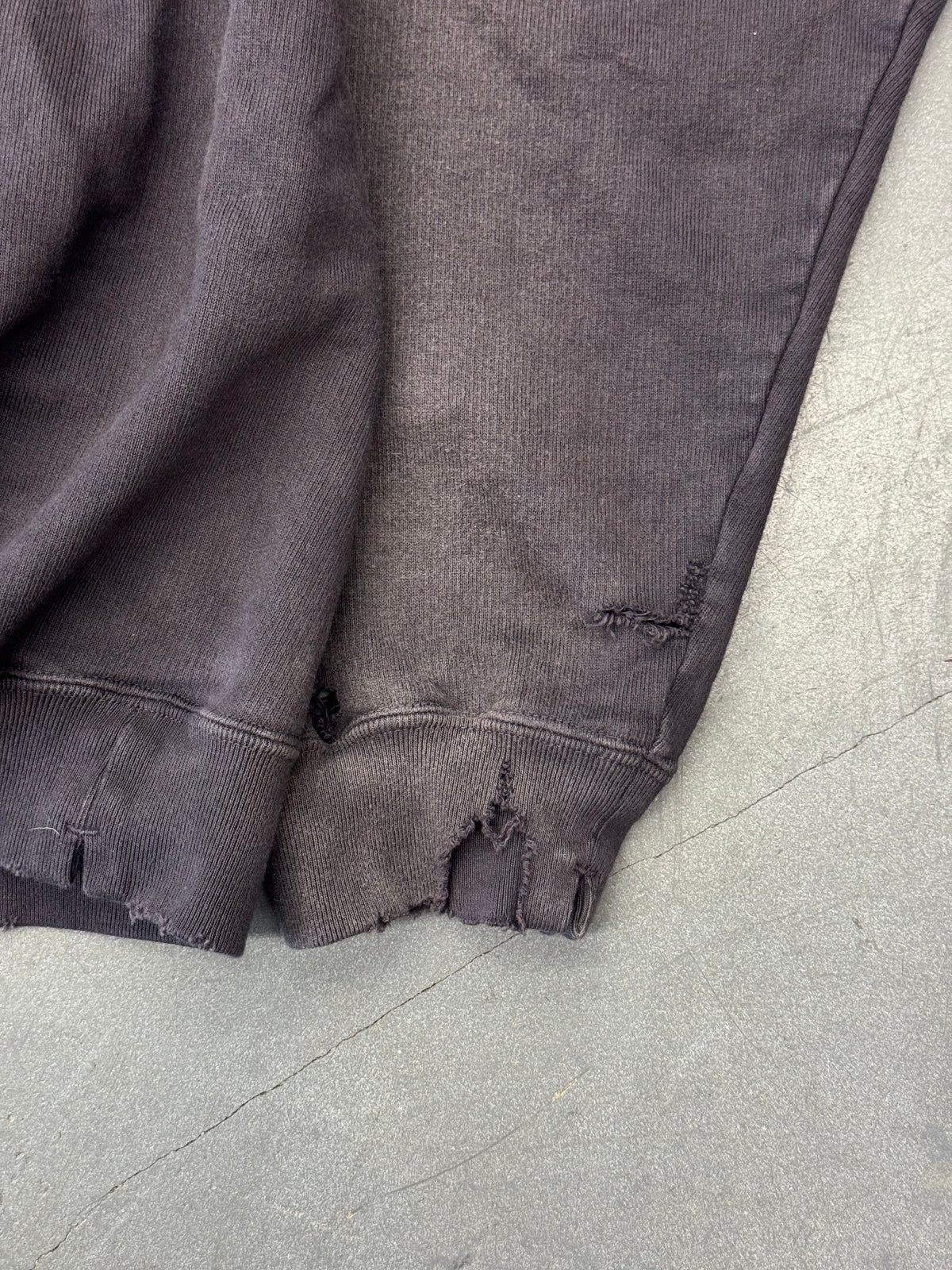 MAISON MIHARA YASUHIRO READY TO WEAR DISTRESSED HOODIE
