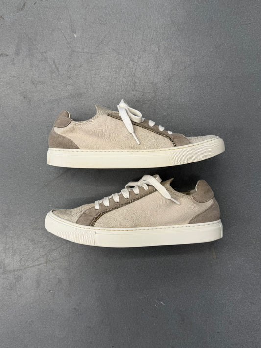 BRUNELLO CUCINELLI SIZE 40 COTTON KNIT SNEAKERS (W/O BOX)