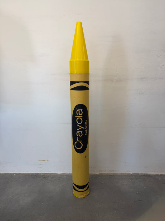 1978 THINK BIG NYC CRAYON - YELLOW