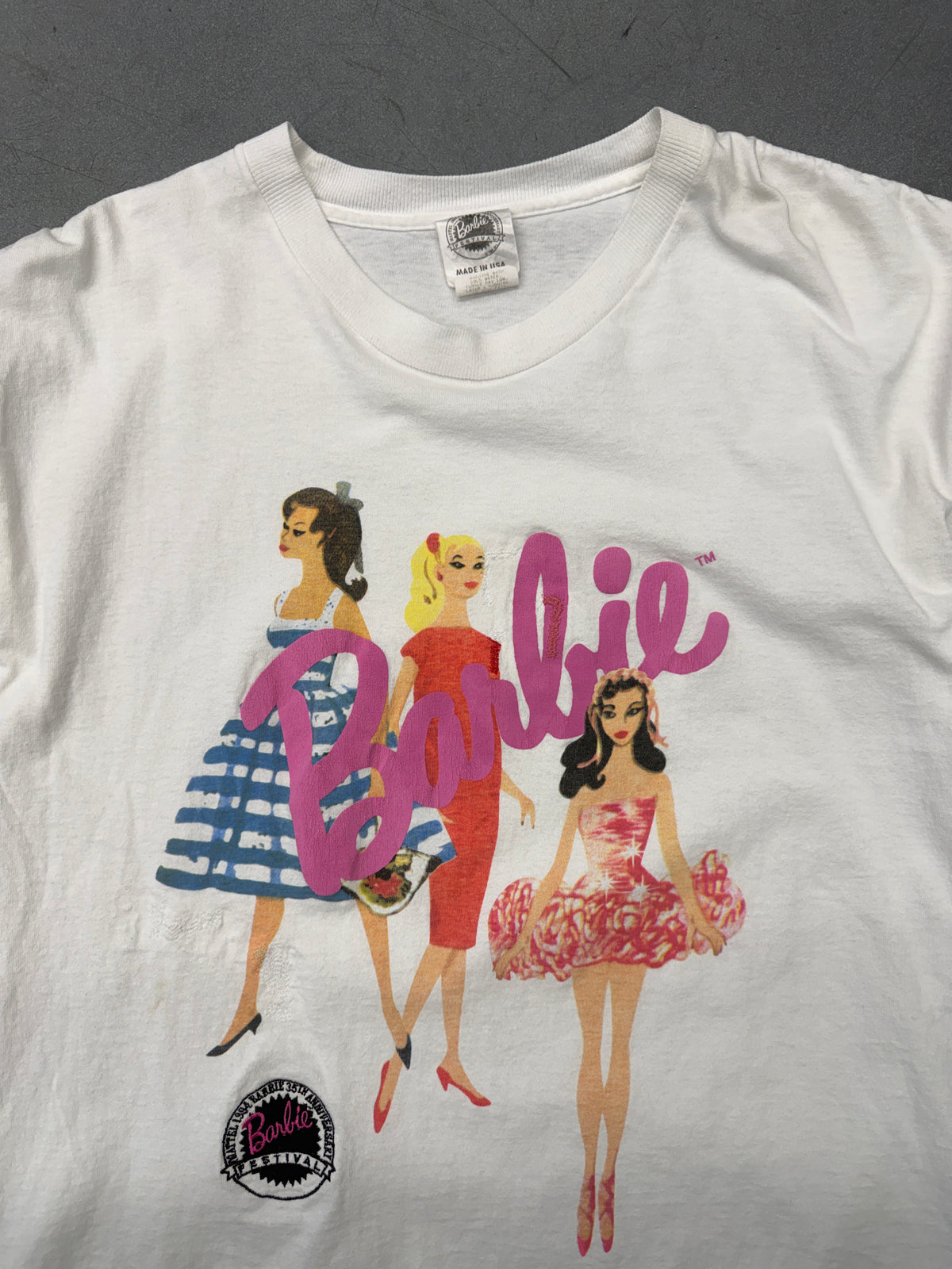 1994 BARBIE 35TH ANNIVERSARY FESTIVAL TEE (BARBIE TAG)
