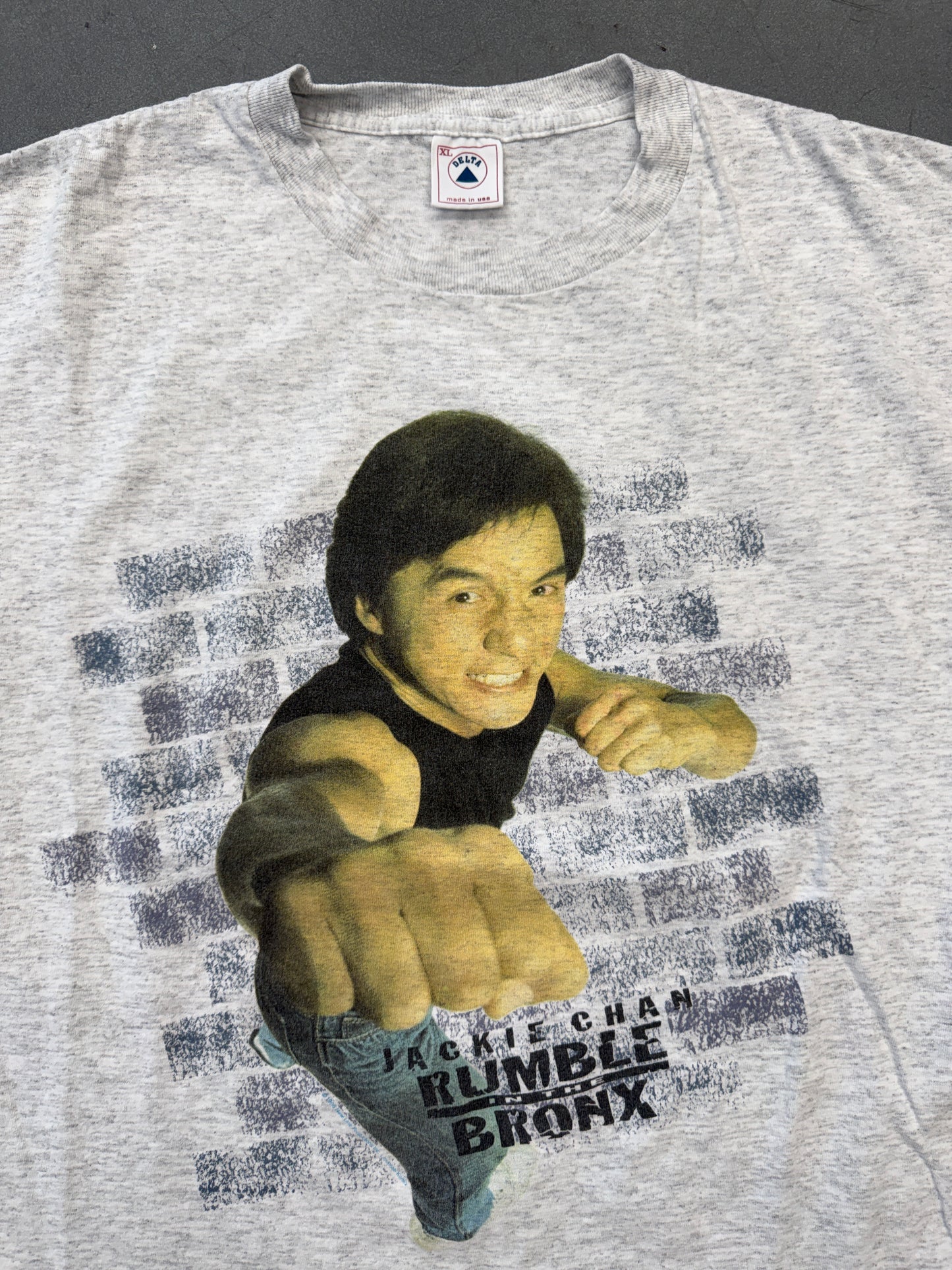 1995 JACKIE CHAN RUMBLE IN THE BRONX TEE (DELTA TAG)