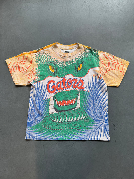 FLORIDA GATORS GAME DAY CRAZY AOP TEE (AMERICAN CLASSIC TAG)