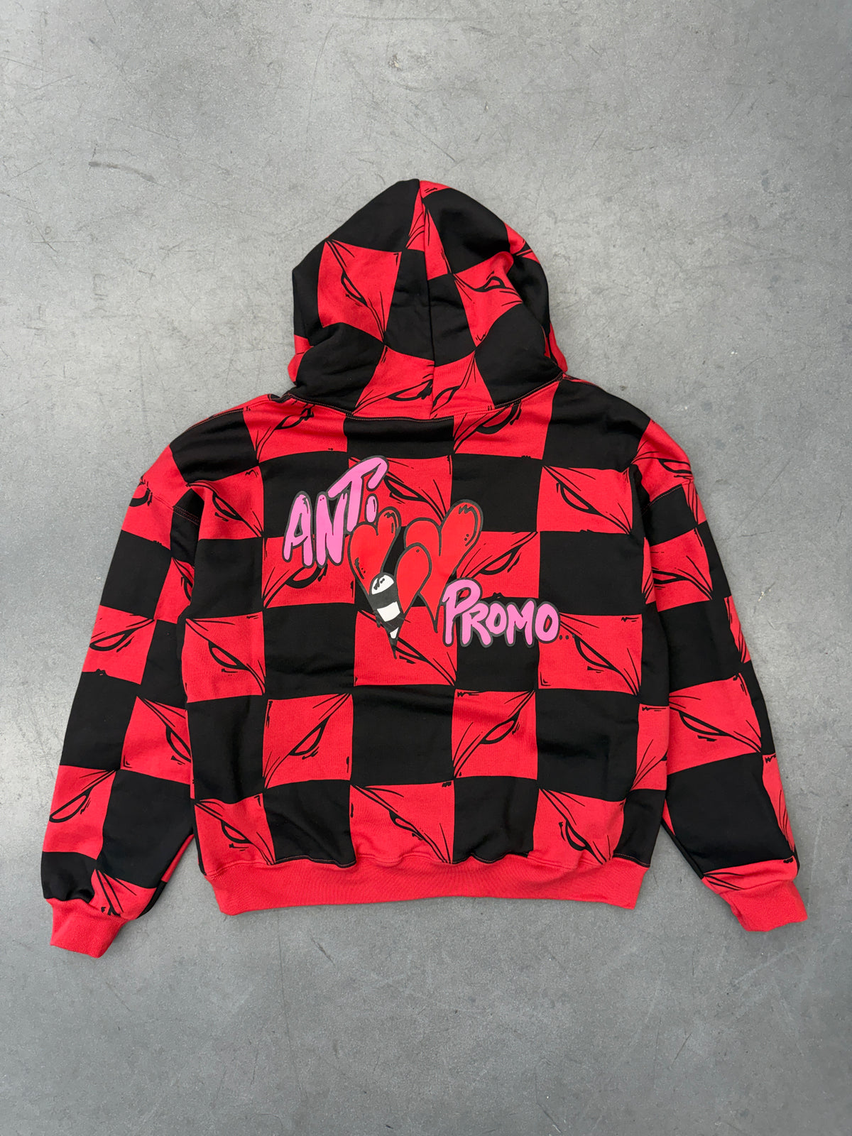 MATTY BOY ANTI PROMO MATTY BOY 99 EYES HOODIE - RED