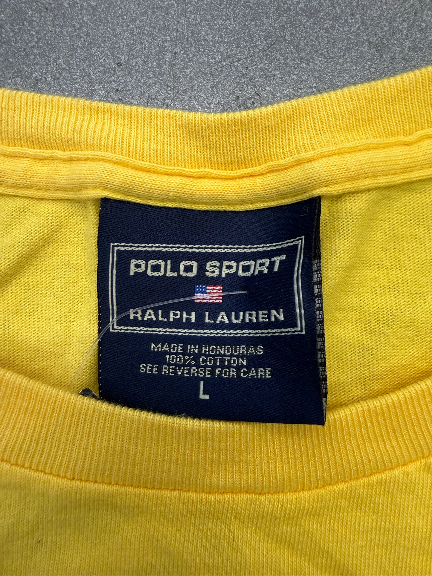 VINTAGE POLO SPORT RALPH LAUREN WORKWEAR POCKET LONG SLEEVE TEE