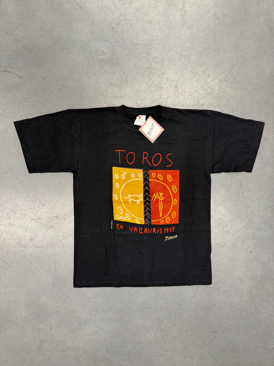 1997 TOROS EN VALLARVIS 1955 PICASSO TEE (NWT)