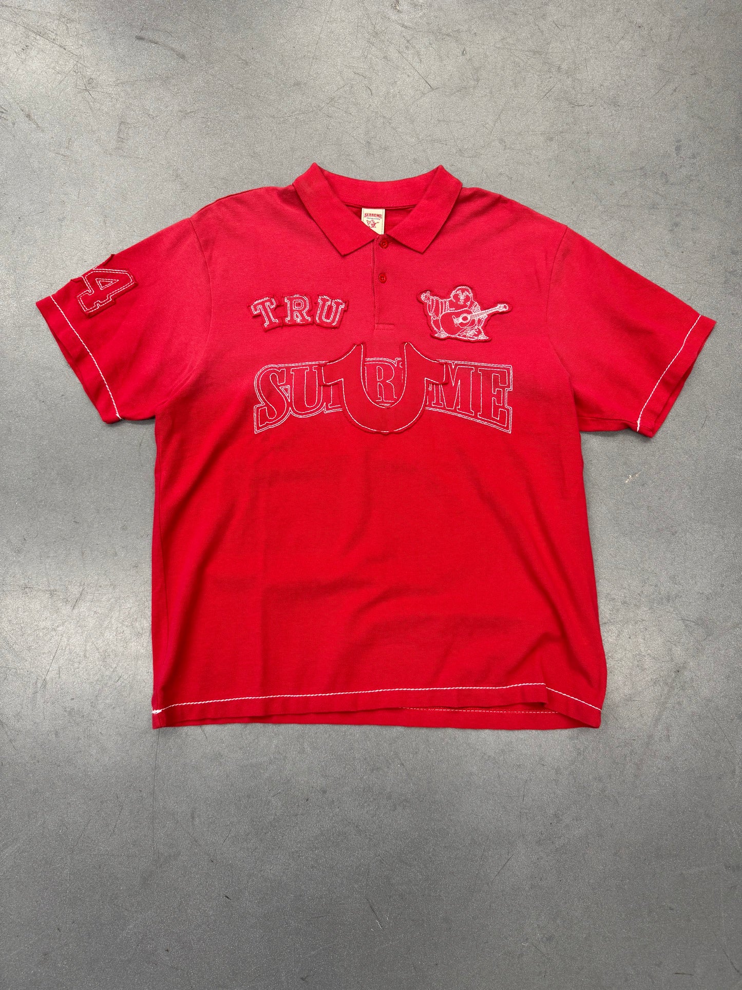 FW25 SUPREME TRUE RELIGION POLO SHIRT
