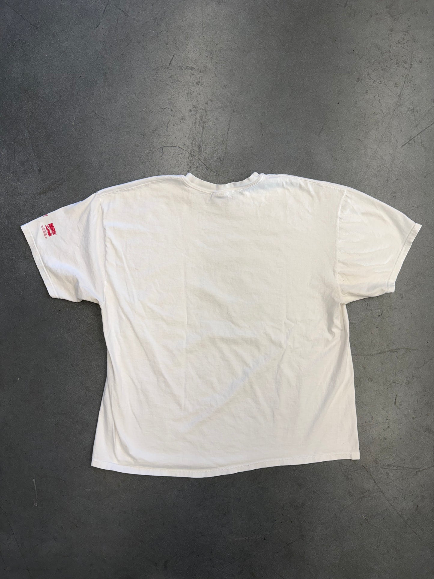 1999 SPIDER-MAN MARVEL COMICS GRAPHITTI TEE (HANES HEAVYWEIGHT TAG)