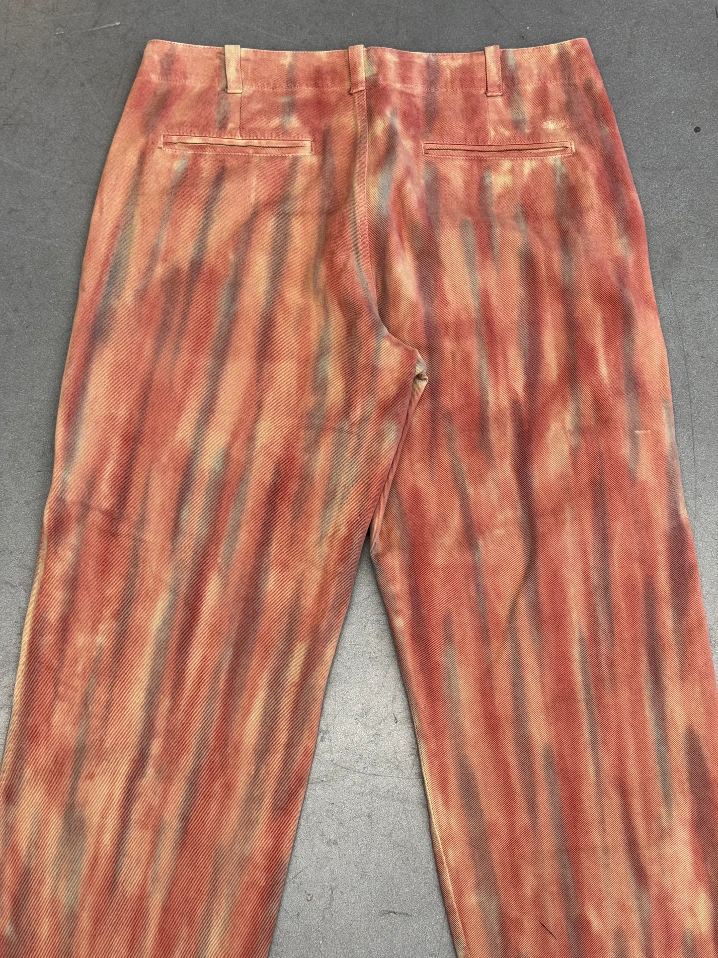STUSSY DYED UNIFORM PANT - RUST