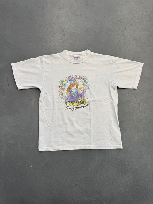 90S ANIME-STYLE "CREATING HEALTHY TOMORROWS" FOODS TEE (ALL SPORT TAG)