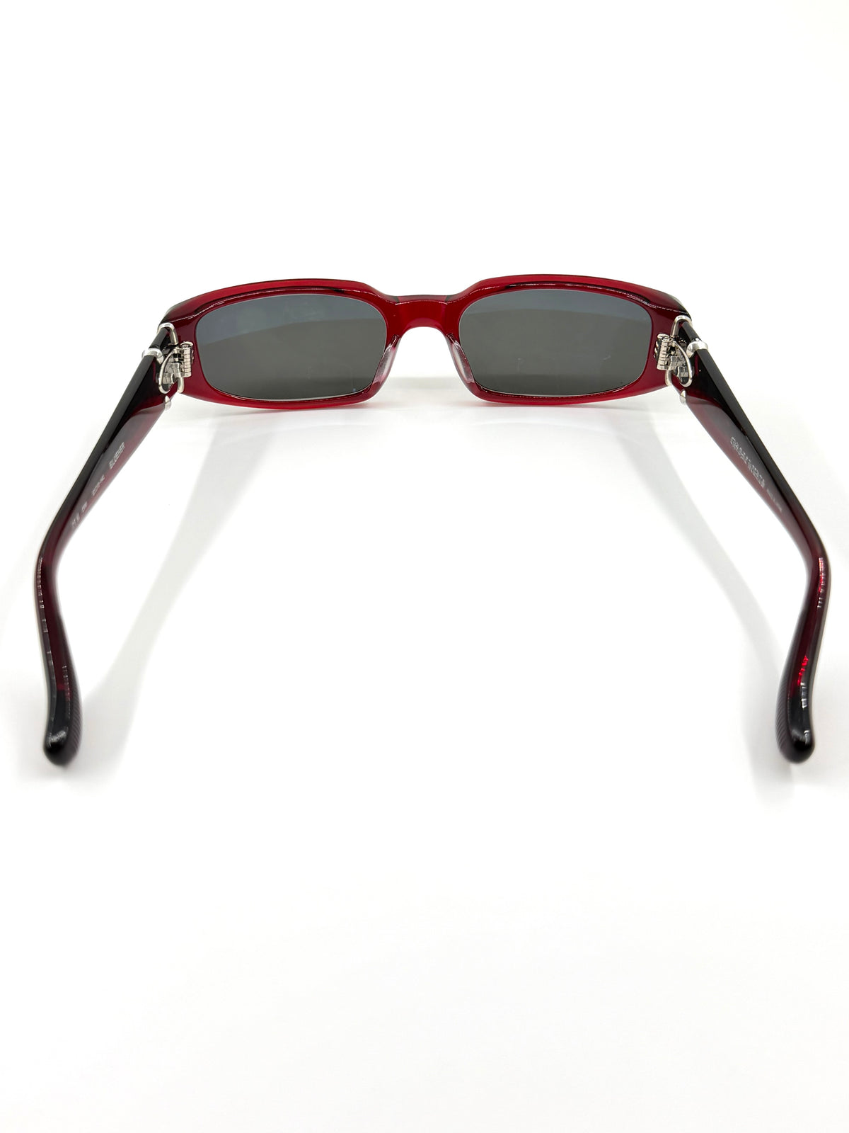 CHROME HEARTS BLUEHER SUNGLASSES - RED