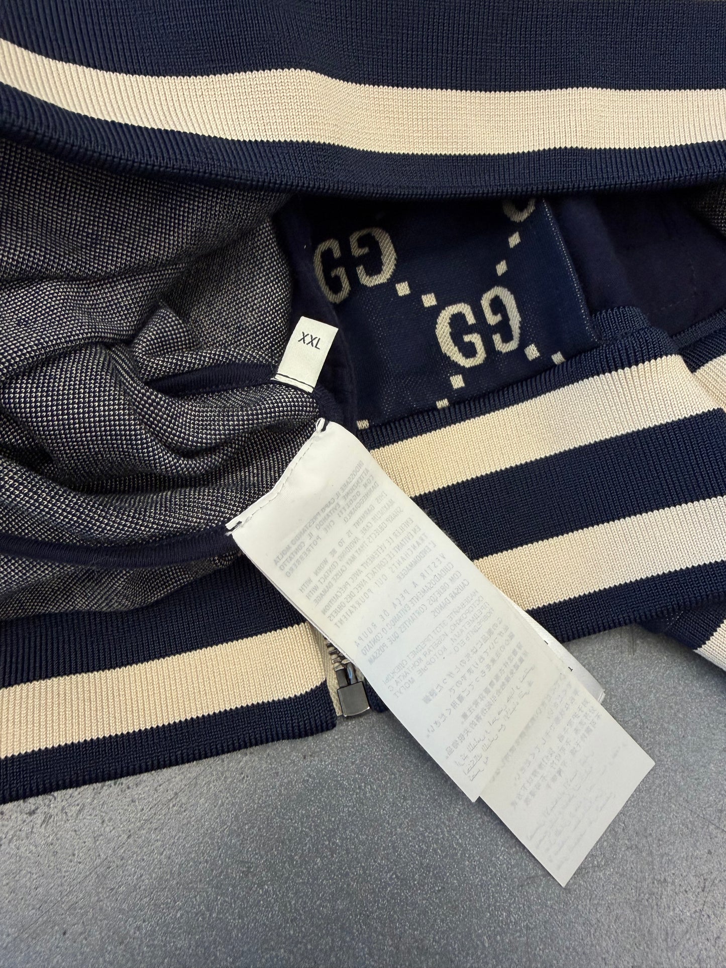 GUCCI MONOGRAM ZIP-UP TRAINING TRACK SUIT