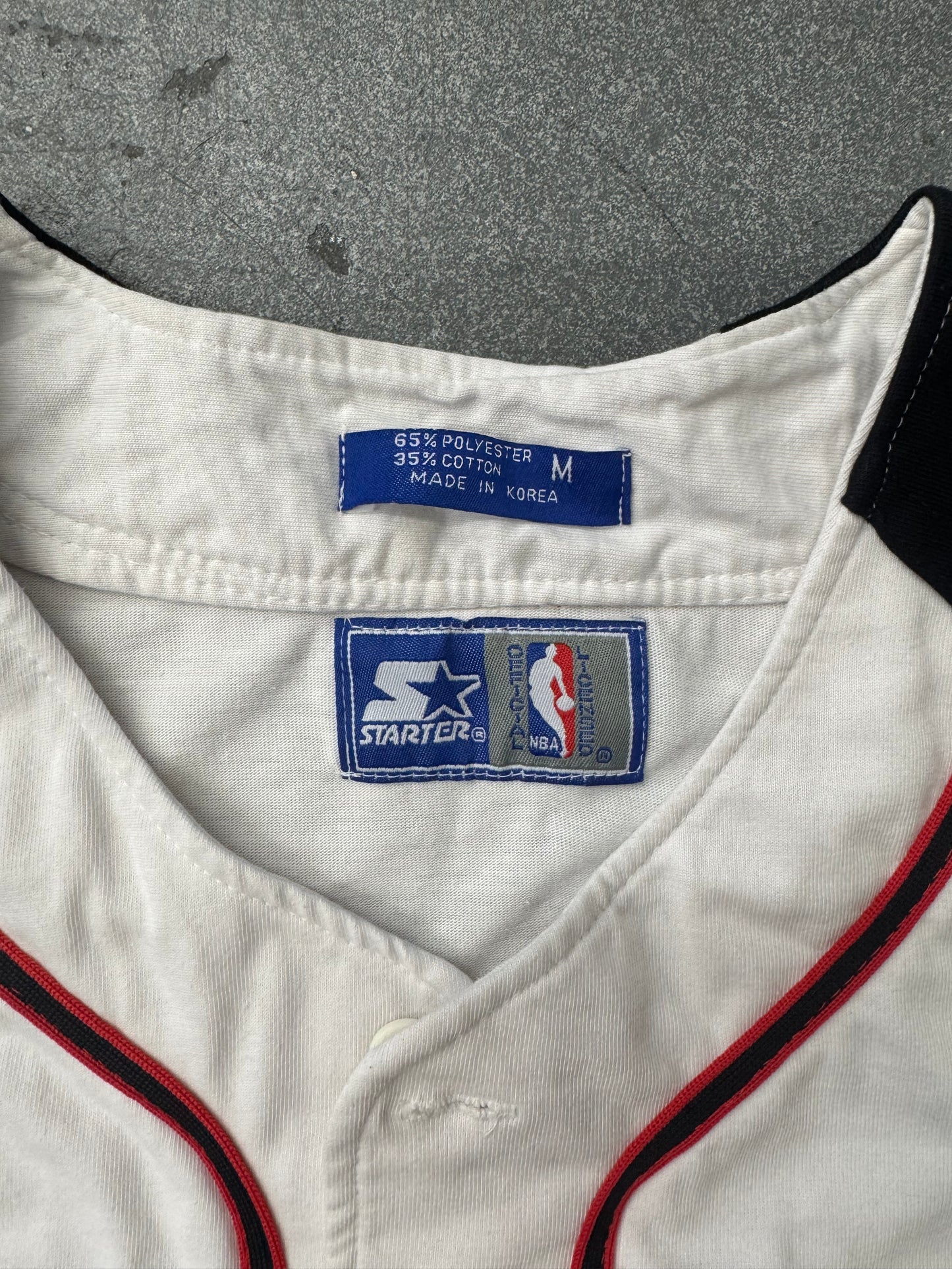 90S STARTER MIAMI HEAT BASEBALL JERSEY