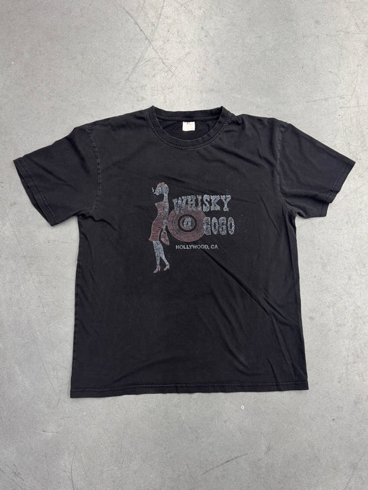 90S WHISKY GOGO HOLLYWOOD, CA  TEE (100% COTTON TAG)