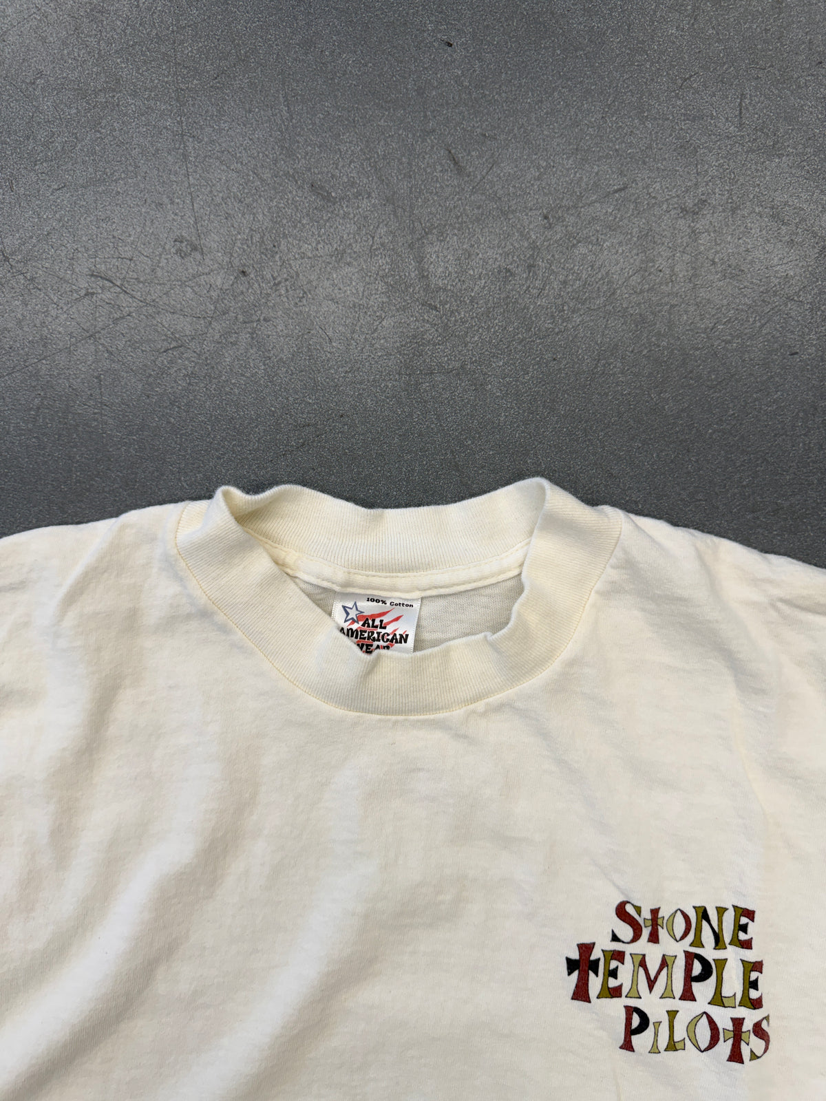 1994 STONE TEMPLE PILOTS NORTH AMERICAN TOUR TEE (ALL AMERICAN WEAR TAG)