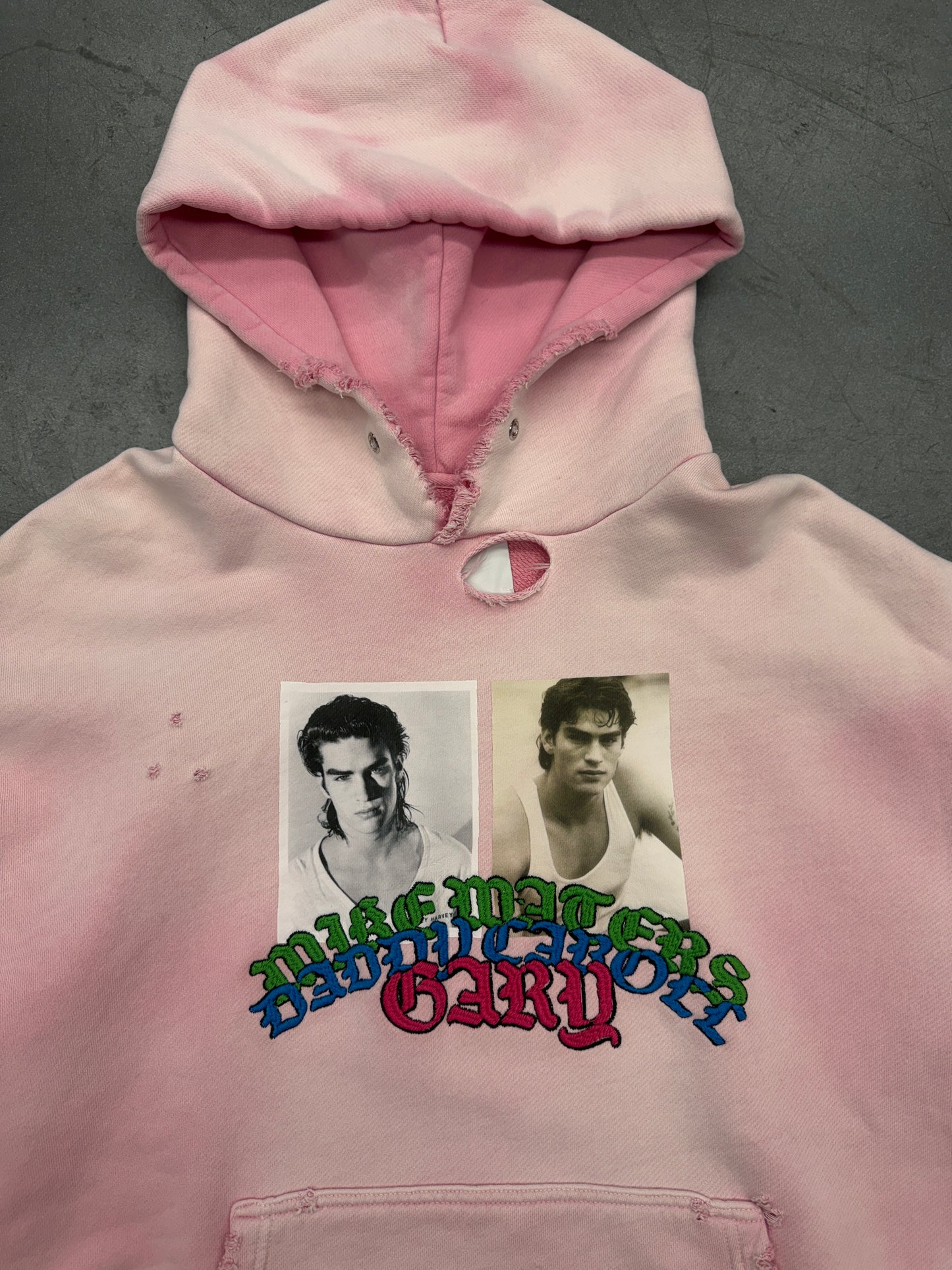 PALY MY OWN PRIVATE RODNEY HOODED SWEATSHIRT - PINK