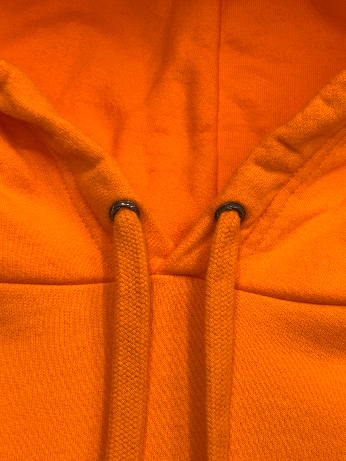 CHROME HEARTS MIAMI EXCLUSIVE FLORAL PULLOVER HOODIE - ORANGE/SILVER