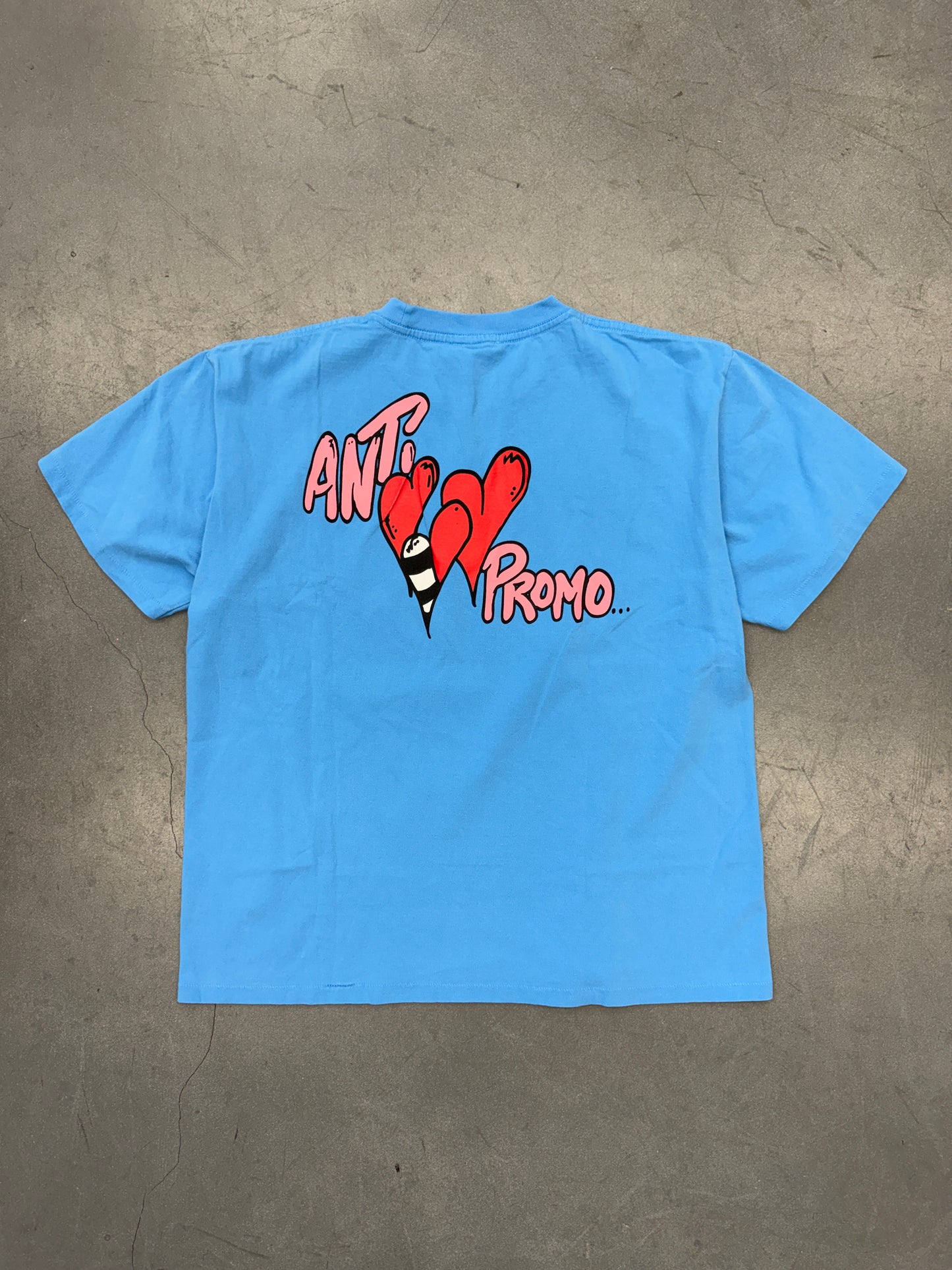 MATTY BOY ANTI PROMO POCKET TEE - LIGHT BLUE