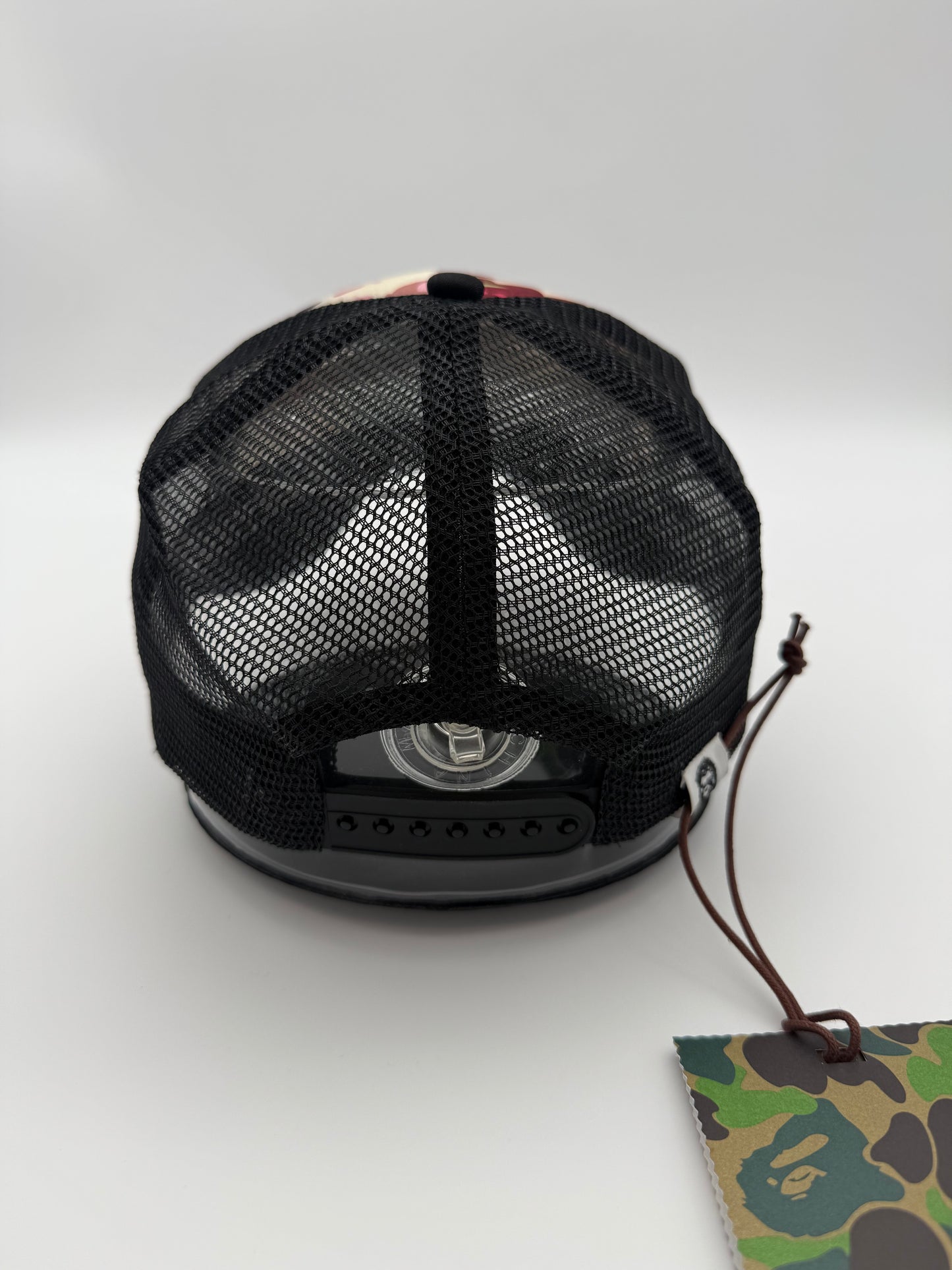 BAPE X KIDSUPER STA LOGO RHINESTONE TRUCKER CAP - MULTI (NEW)