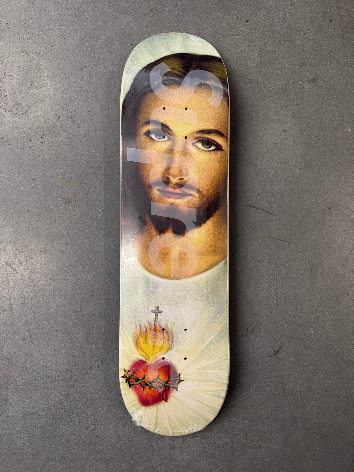 FW26 SUPREME PRAYER CARD SKATEBOARD