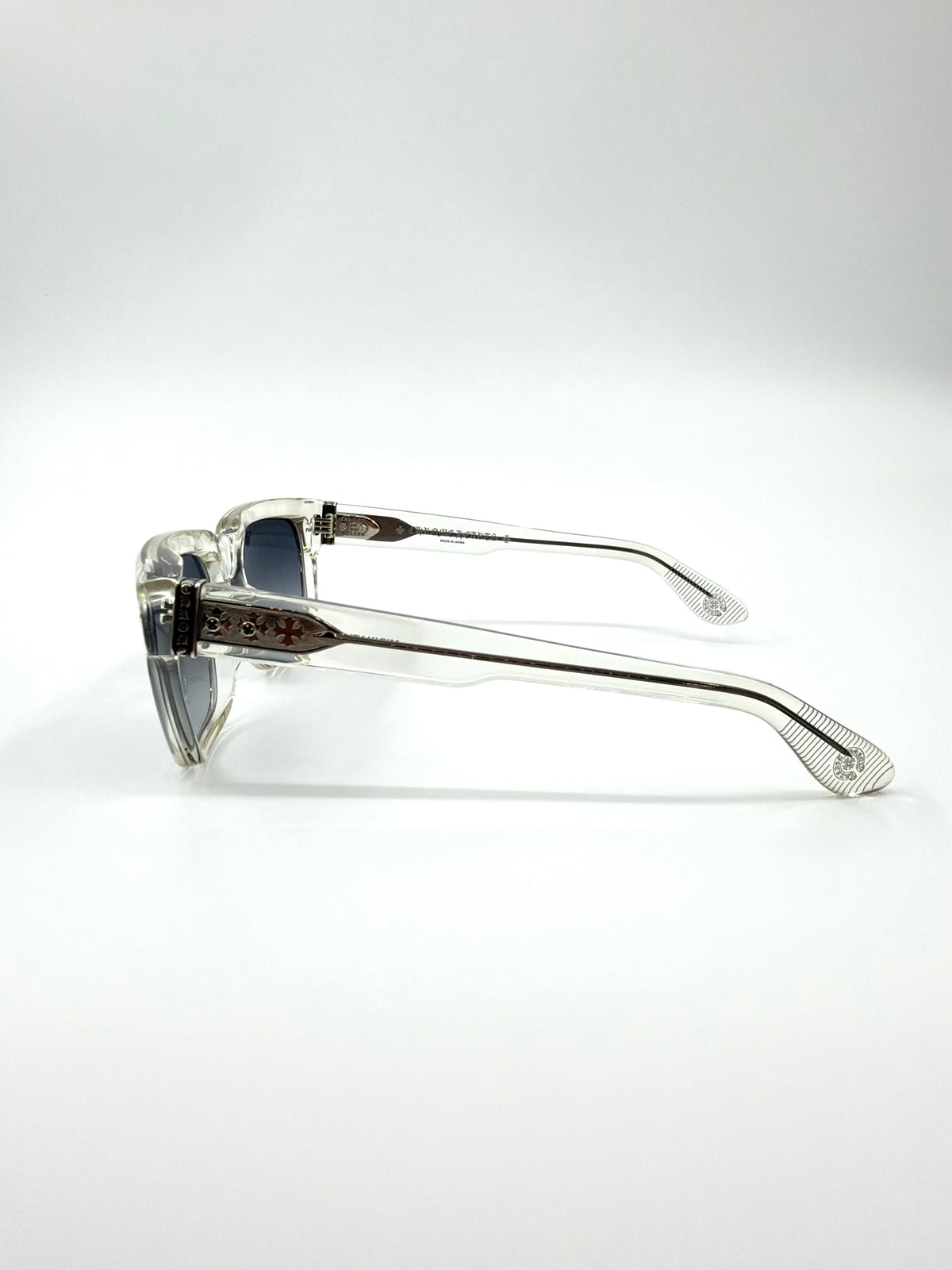 CHROME HEARTS MIDIXATHRILL 1 SUNGLASSES - CLEAR