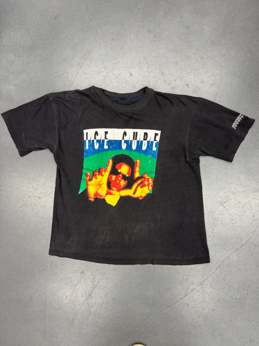 90'S ICE CUBE PRIORITY RECORDS THE PREDATOR TEE (PULLED TAG)