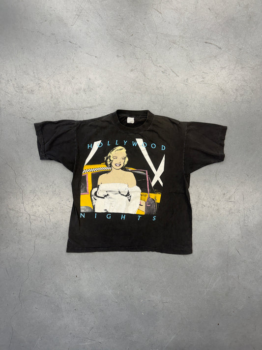 90S "HOLLYWOOD NIGHTS" MARILYN MONROE TEE (FADED TAG)