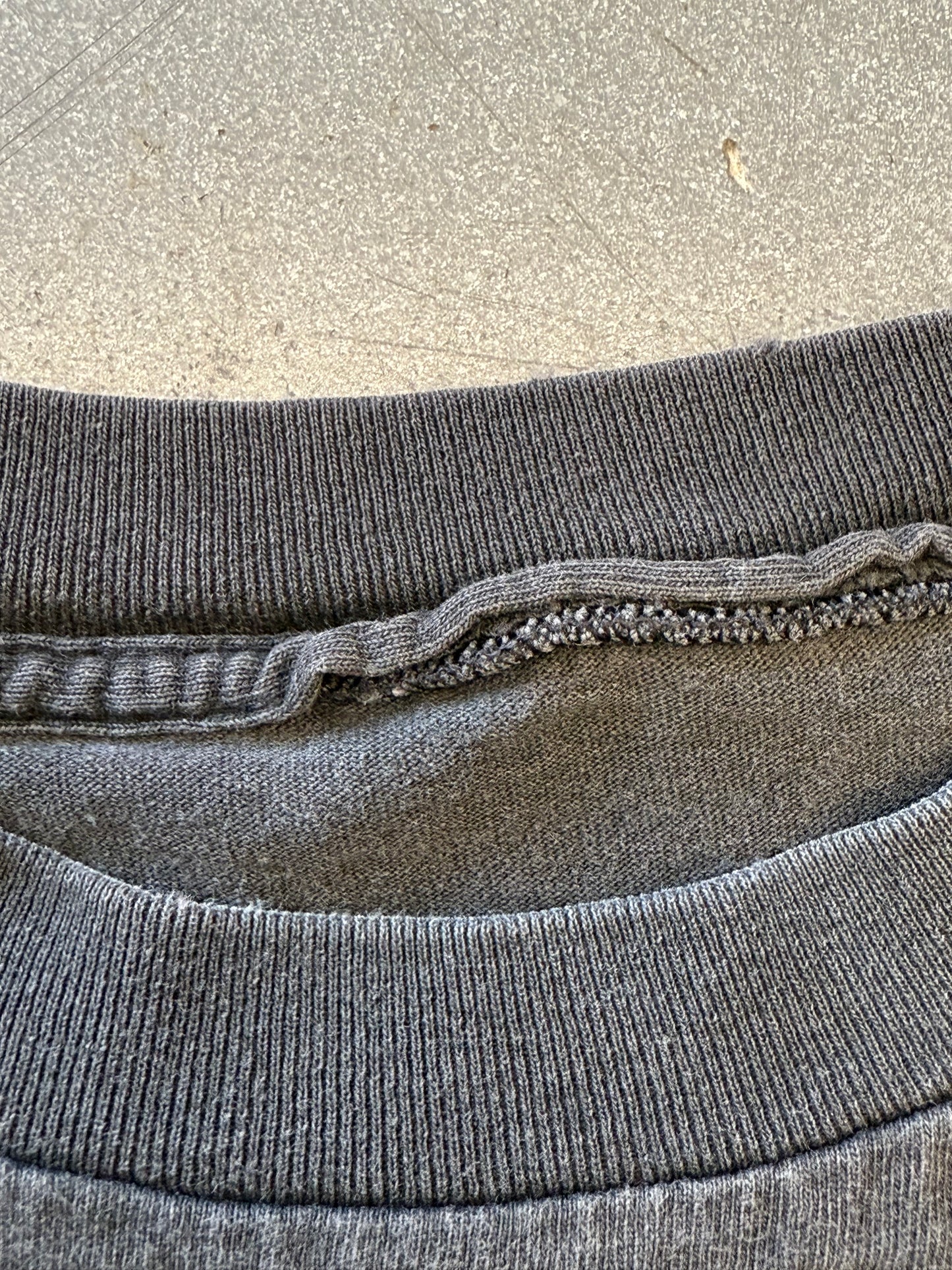 1997 MARILYN MANSON JESUS FISH TEE (PULLED TAG)