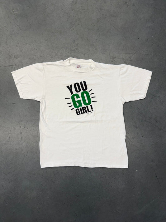 1993 DON'T PANIC! "YOU GO GIRL!" TEE