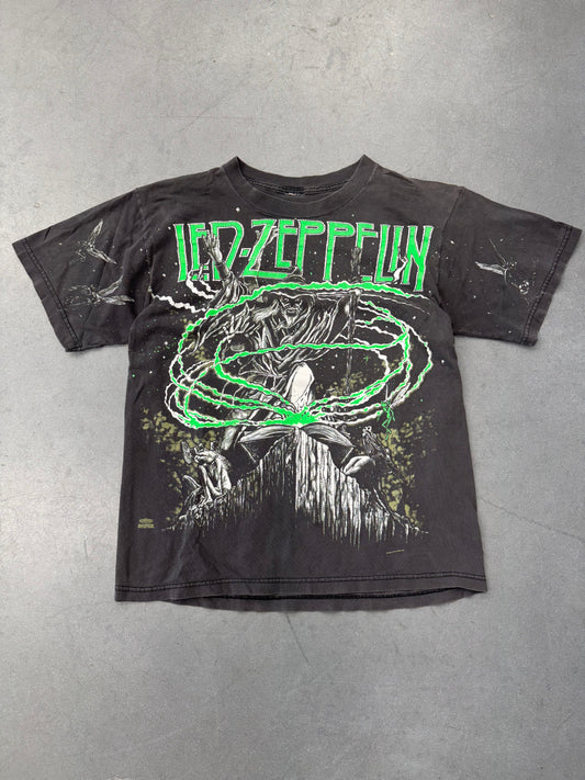 1992 LED ZEPPELIN ZOSO WIZARD ALL OVER PRINT TEE (PULLED TAG)