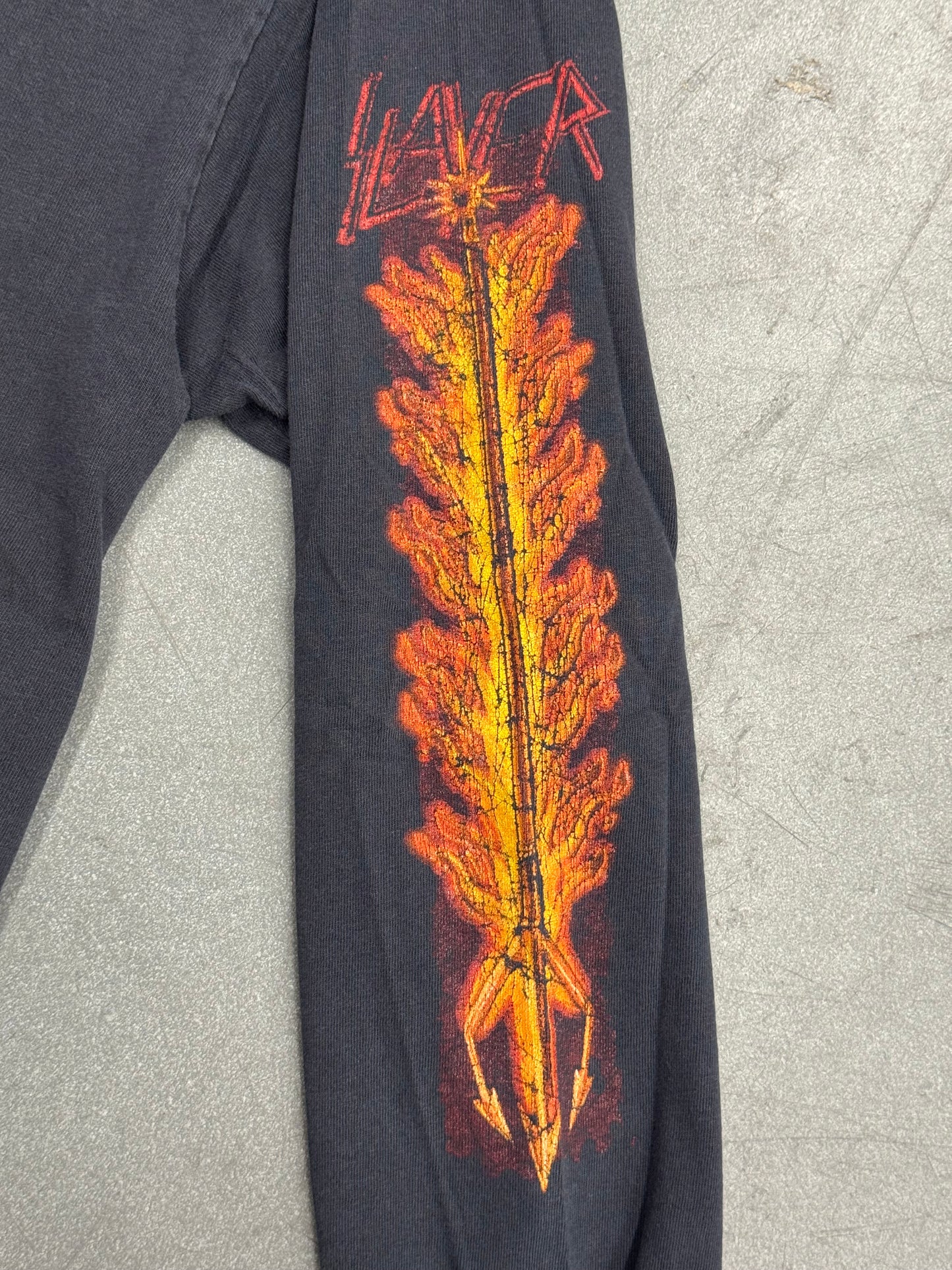 Y2K SLAYER DEVIL TRIDENT LS TEE (DELTA TAG)