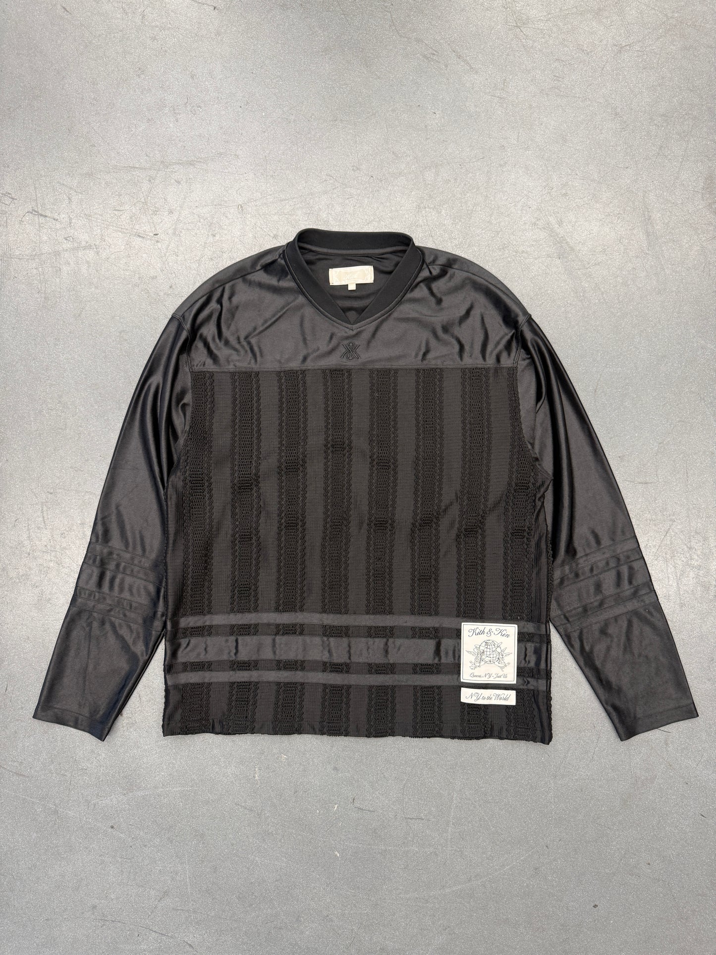 FW24 KITH MALIK LACE COMBO JERSEY